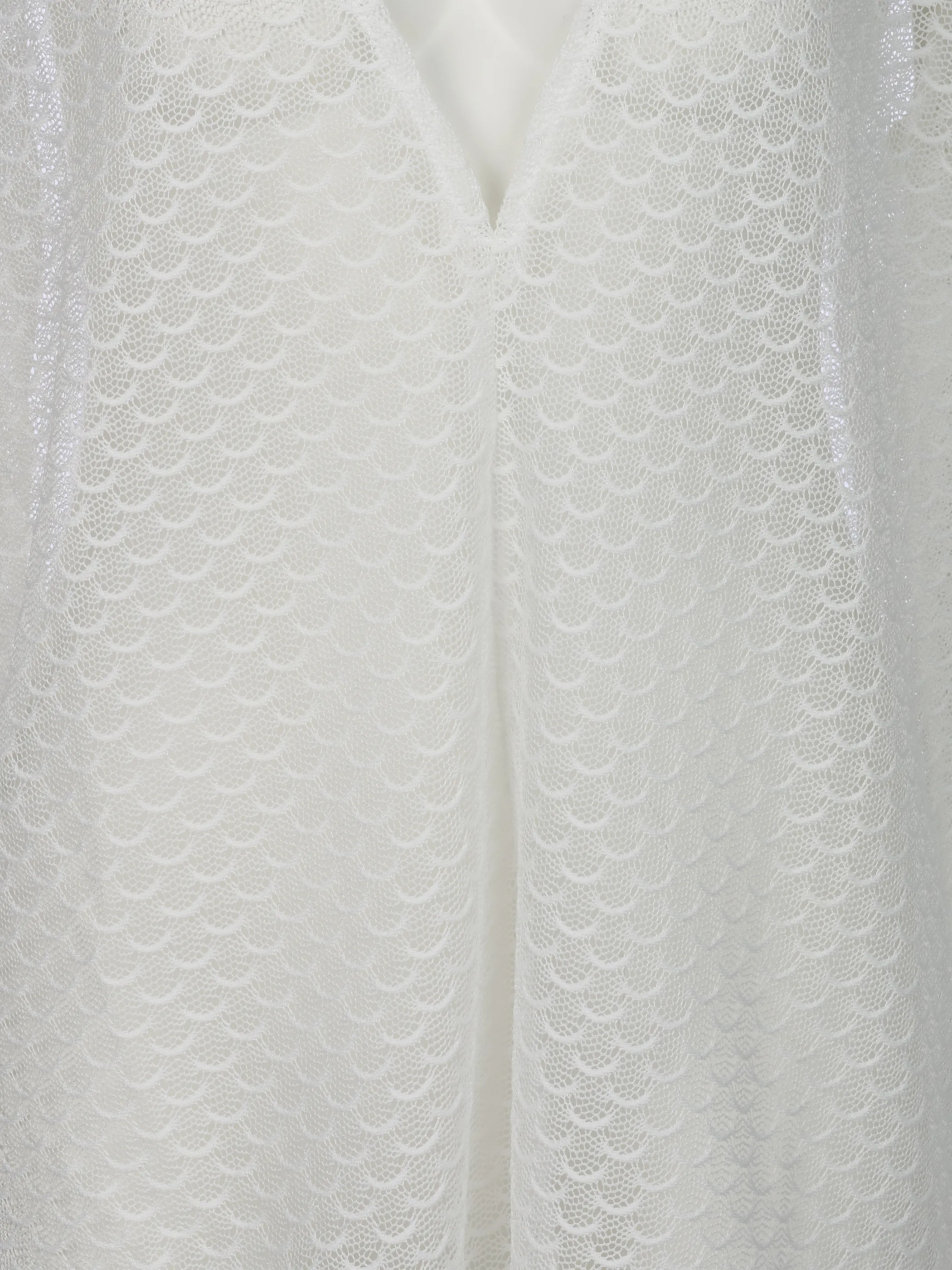 Grinario Sports Da-Kimono, V-Neck Weiß 921849 WHITE 3