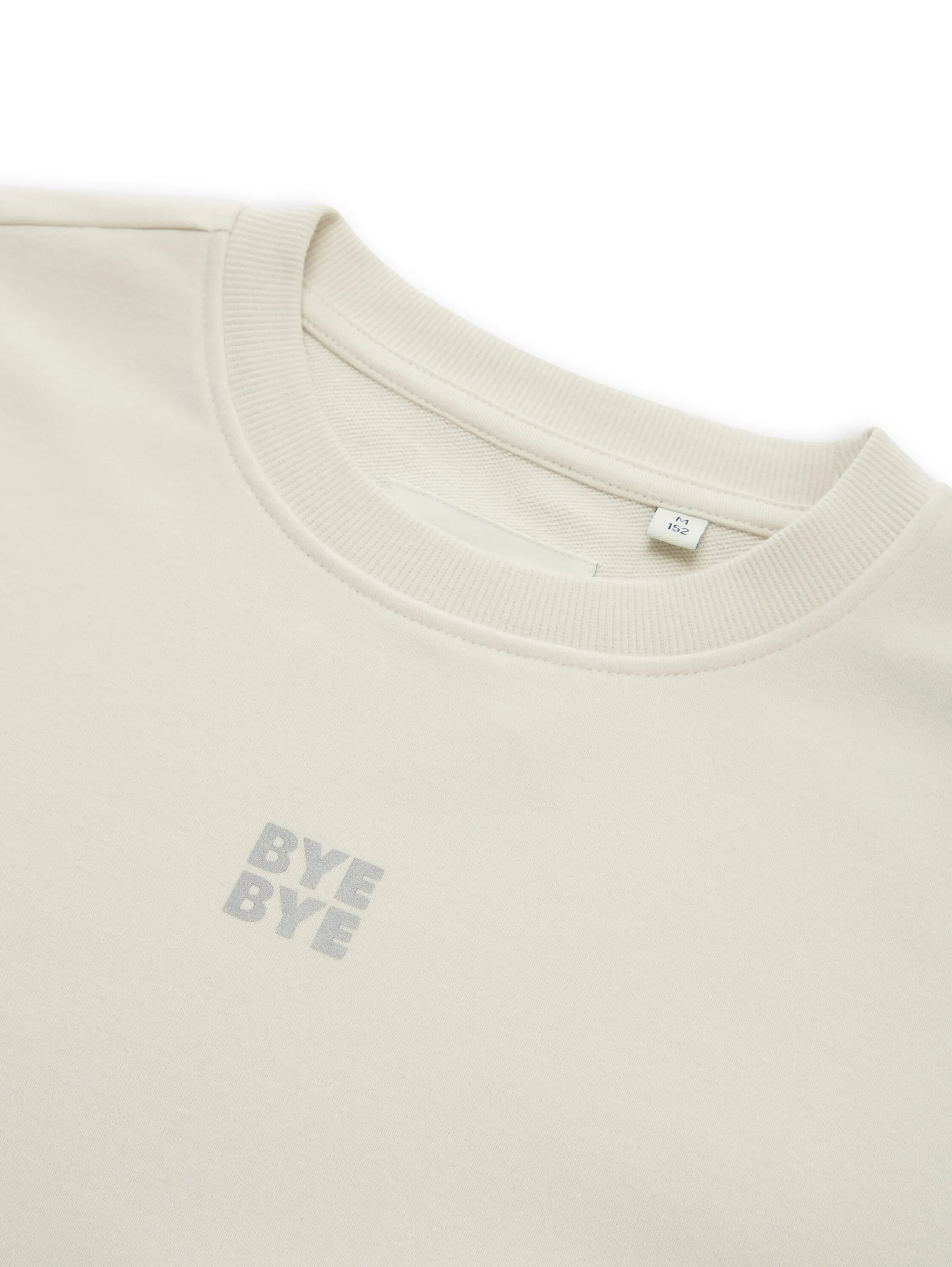 Tom Tailor 1049829 reflective printed sweatshirt Weiß 928050 32257 3