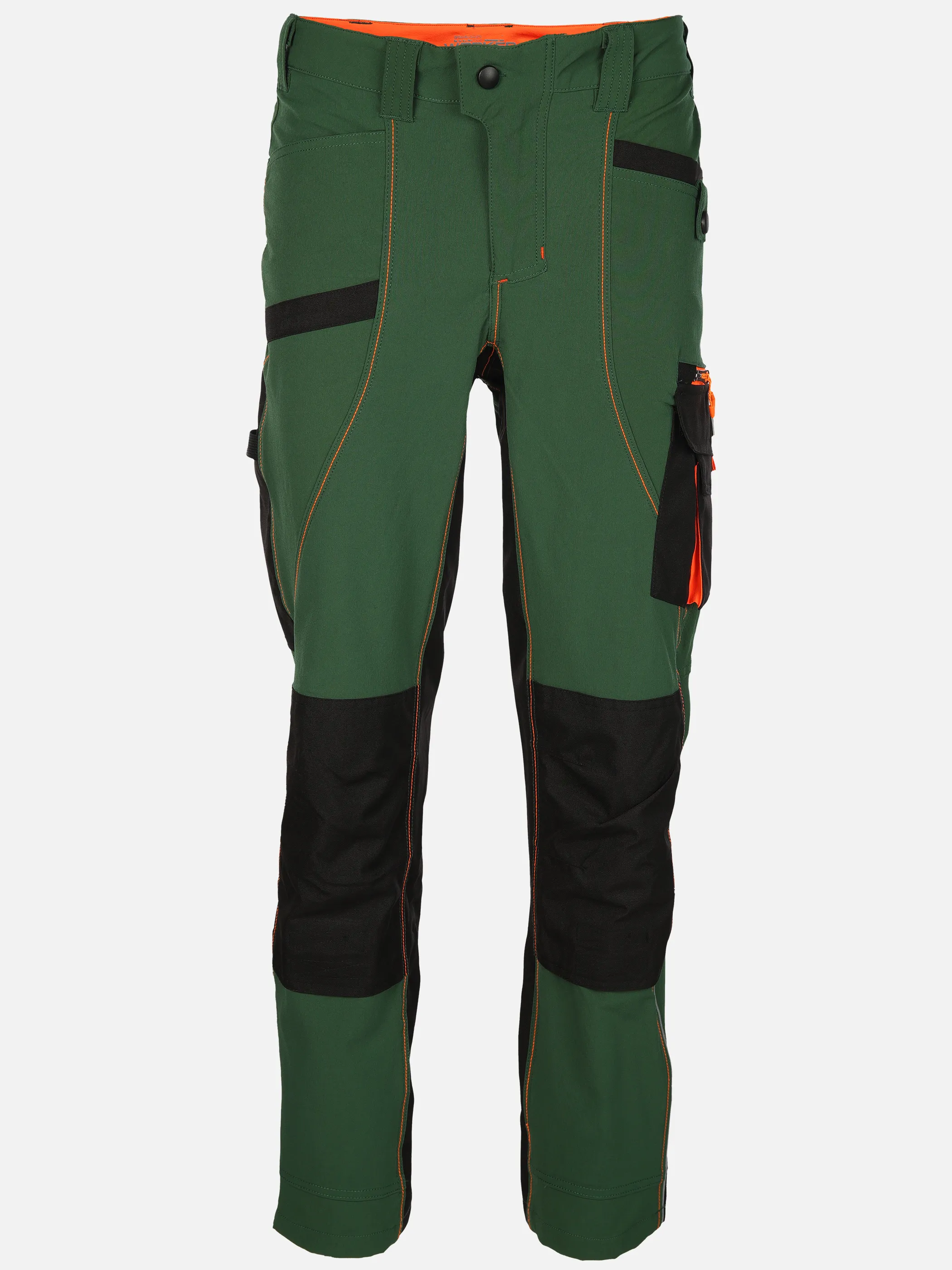 Worker He. Arbeitshose 4-Wege Stretch Grün 903708 GREEN 1