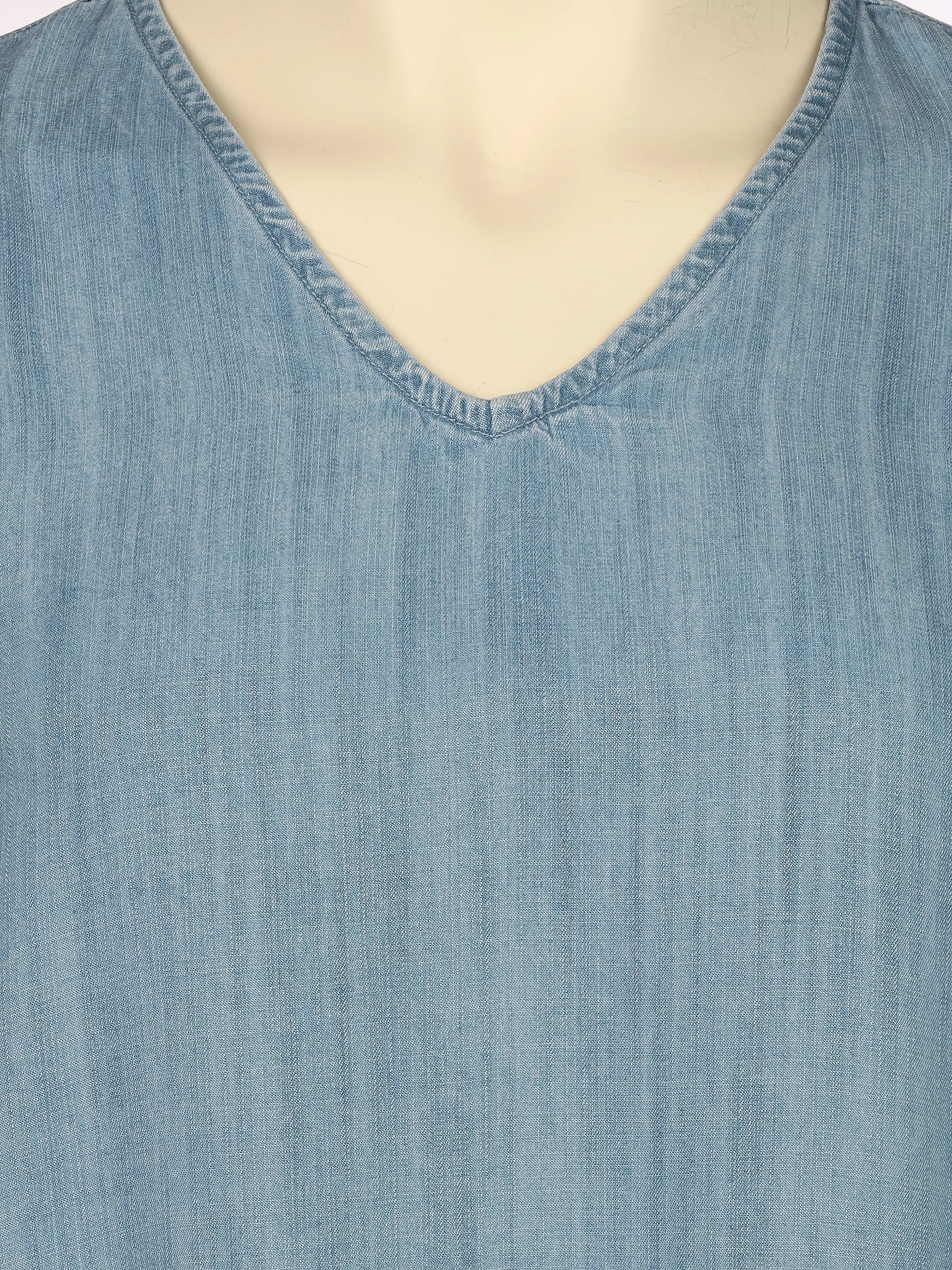 Only Carmakoma 15300314 CARNOA SS KNEE DRESS Blau 926828 179695 3