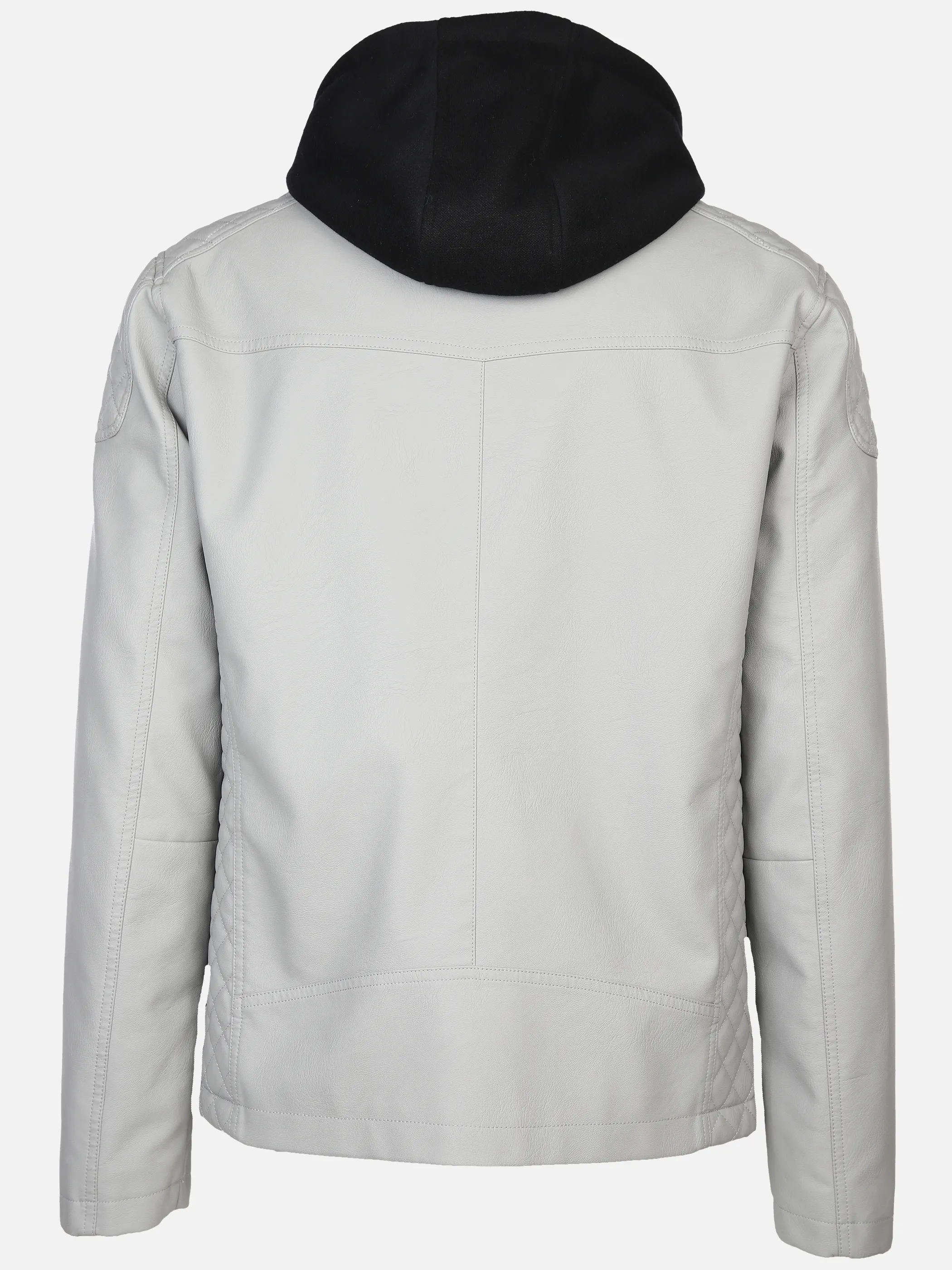 Southern Territory He. Bikerjacke Kapuze grau Silber 903743 HELLGRAU 2
