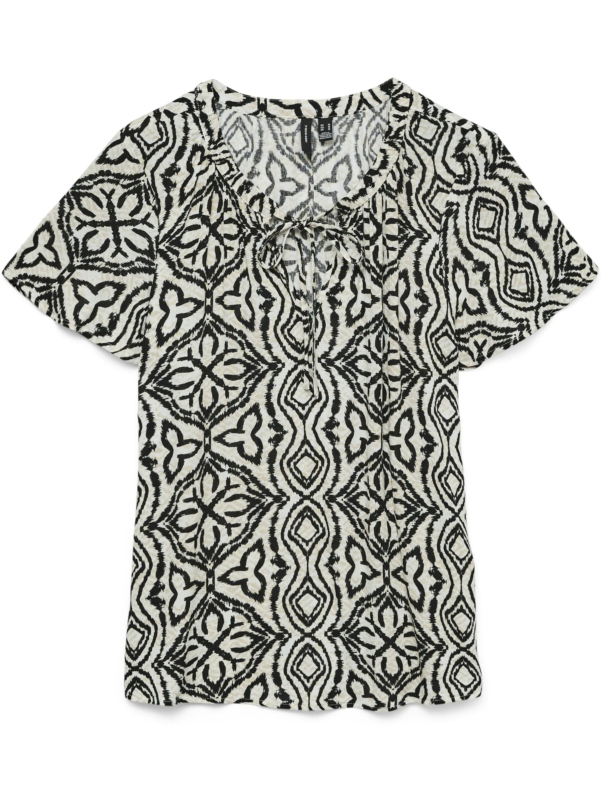 Vero Moda 10303693 VMMENNY STRING SS TOP Blau 906274 222913010 1