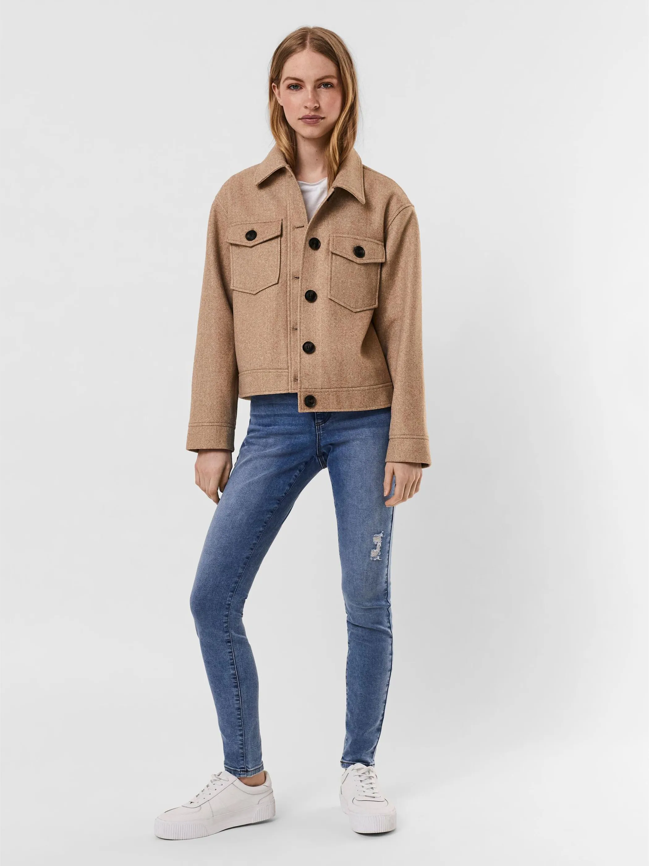 Vero Moda 10257738 VMFORTUNEALLY SHORT J Braun 858888 202611001 3