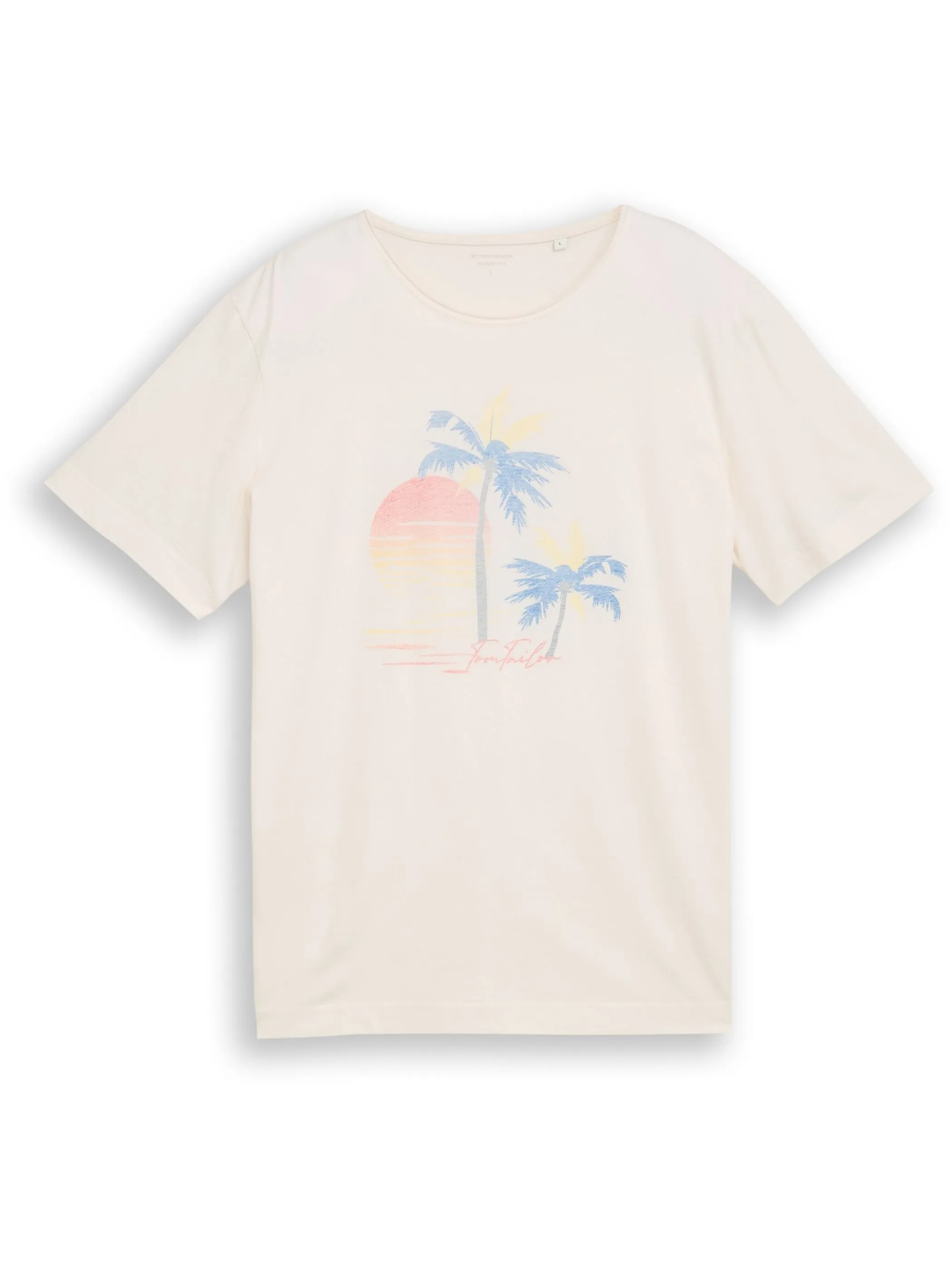 Tom Tailor 1051500 printed t-shirt Weiß 926460 10348 5