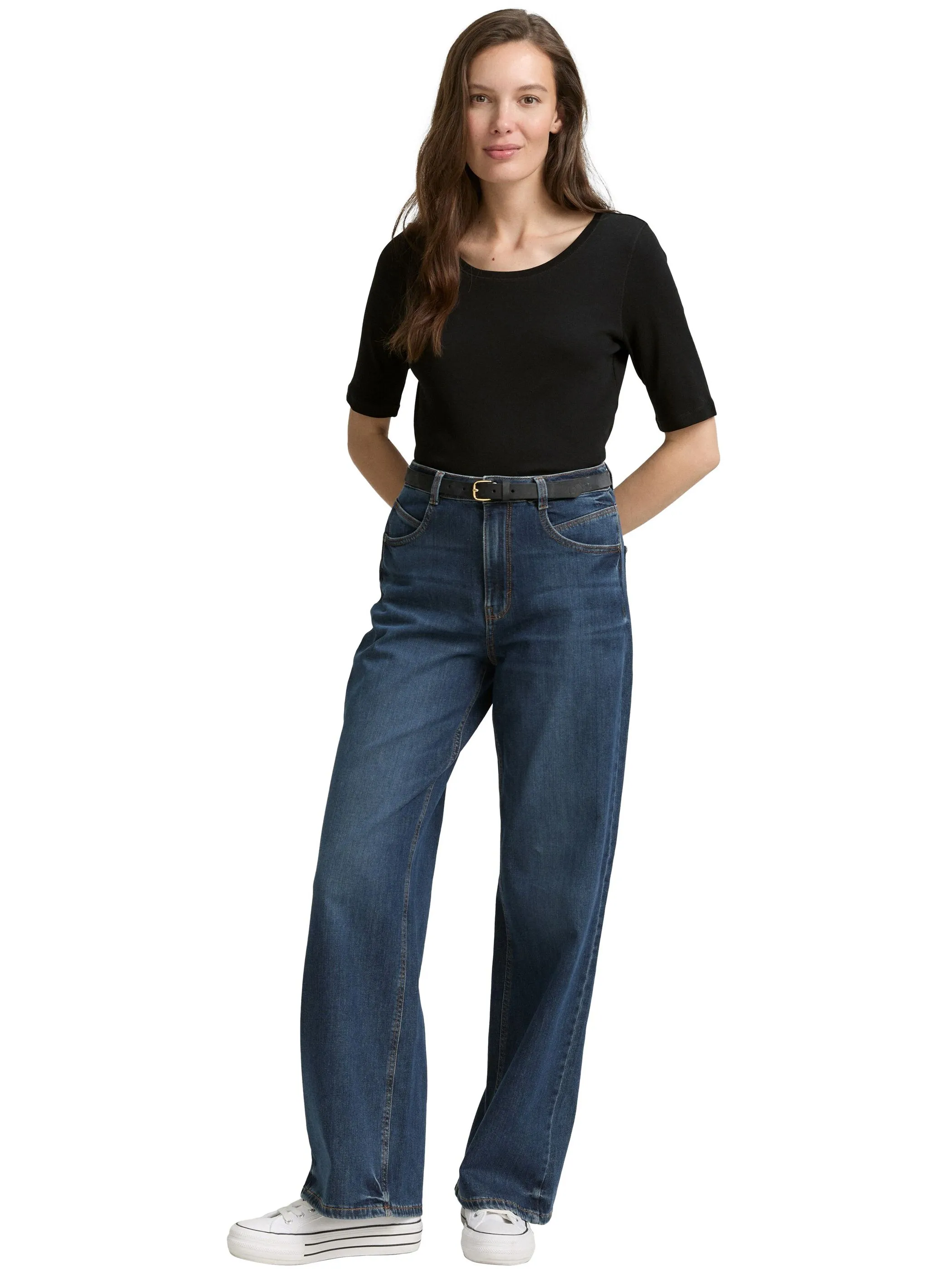 Tom Tailor 1047728 NOS T-shirt crew neck Schwarz 914539 14482 4 Tom Tailor 1047728 NOS T-shirt crew neck Schwarz 914539 14482 4