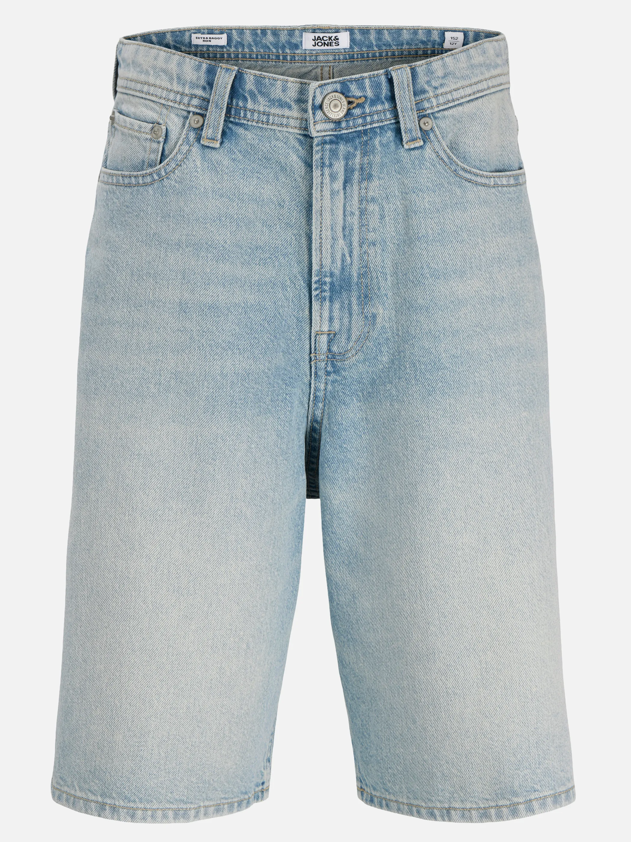 Jack&Jones Junior 12289330 JJIRON JJORIGINAL SHORTS SQ 150 SN Blau 920132 188779 3