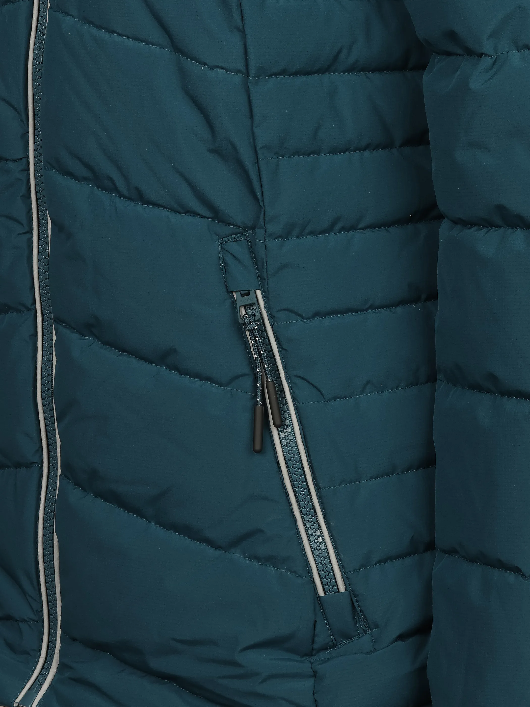 Sure Da-Steppjacke m. abnehmbarer Kapuze Grün 928894 56 4