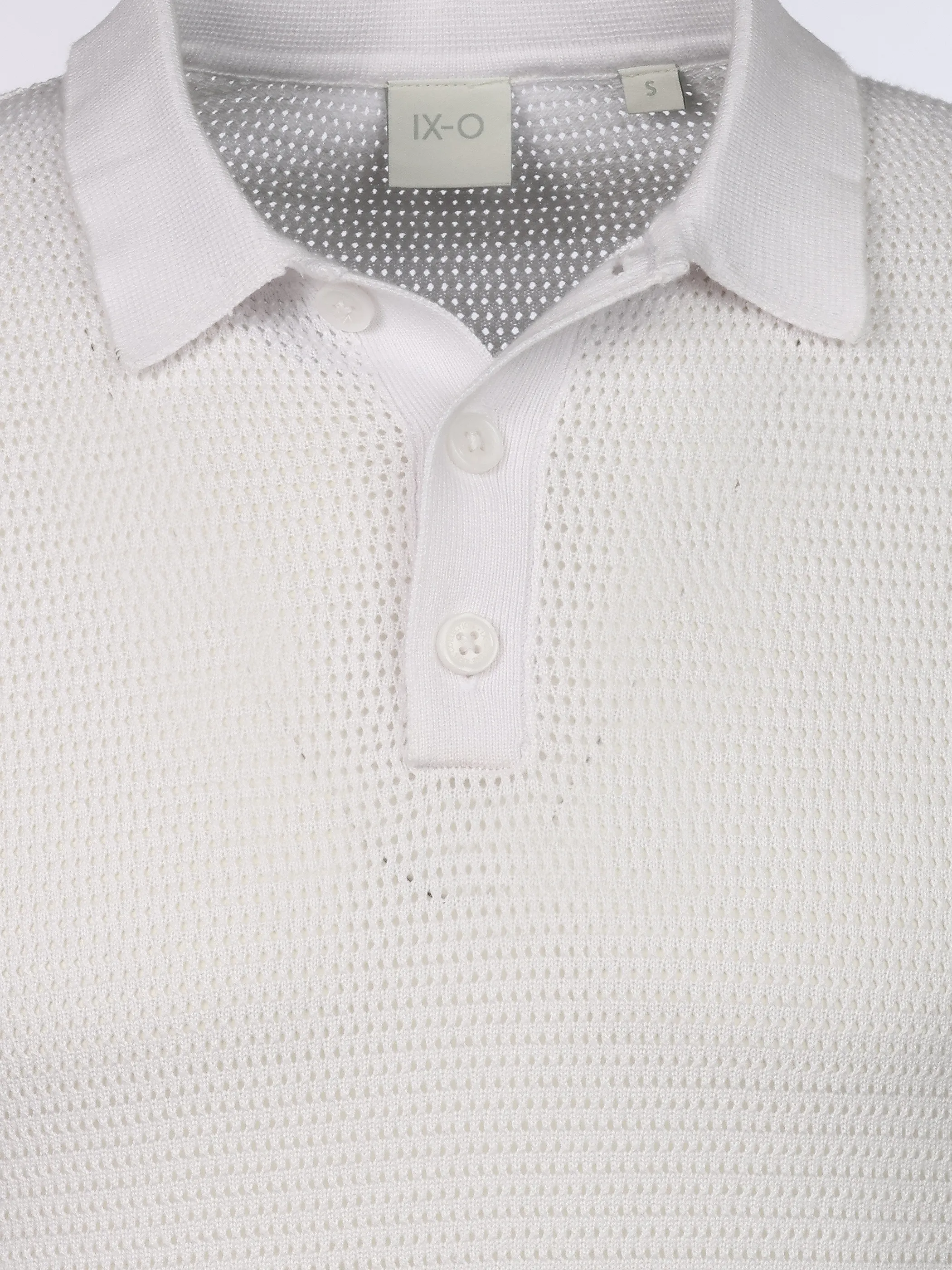 IX-O H96042M91003AAWG YF He-Poloshirt Weiß 925913 22000 3