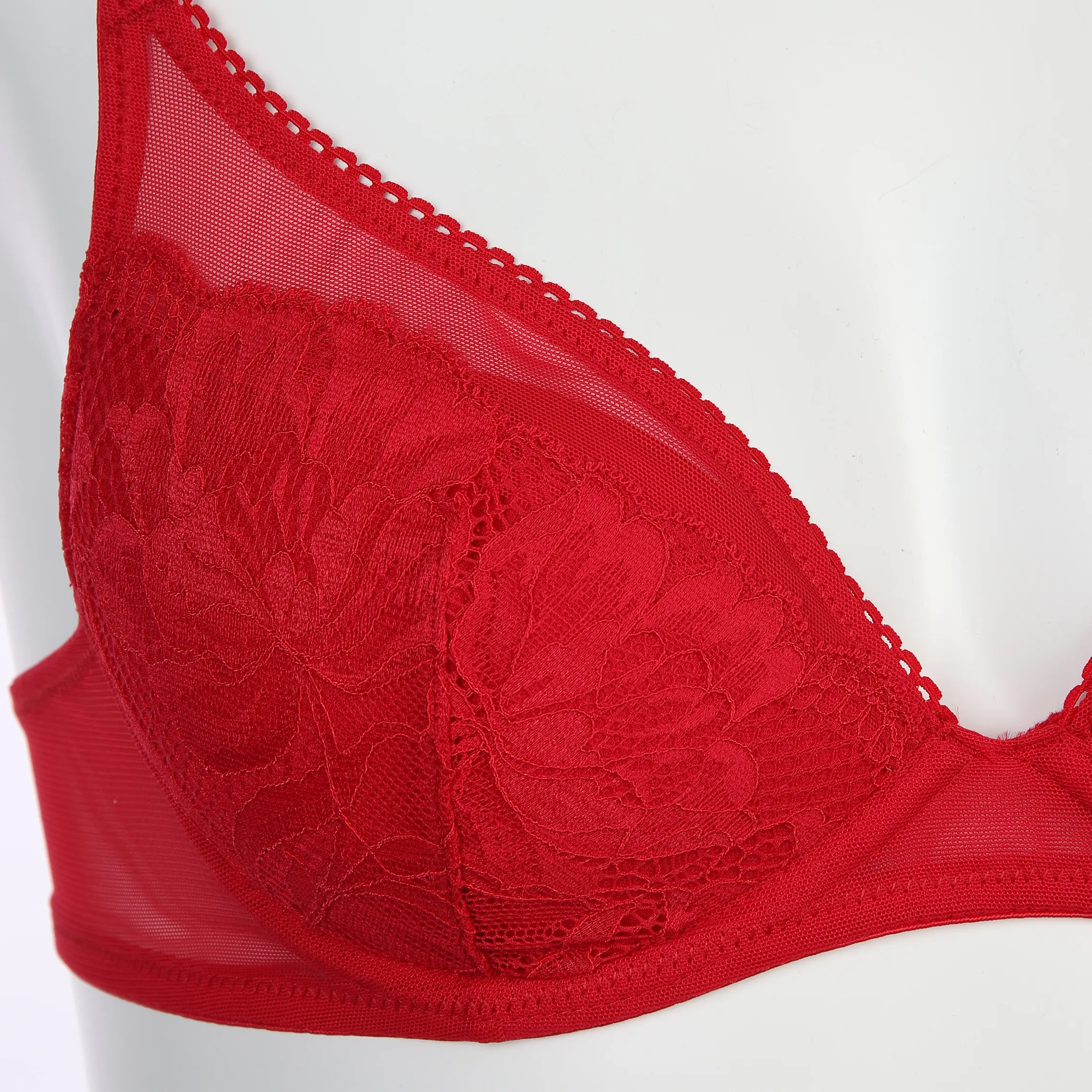 Dorina BH Clarise 2er Pack mit Spitze Rot 885866 RO/SW 3 Dorina BH Clarise 2er Pack mit Spitze Rot 885866 RO/SW 3