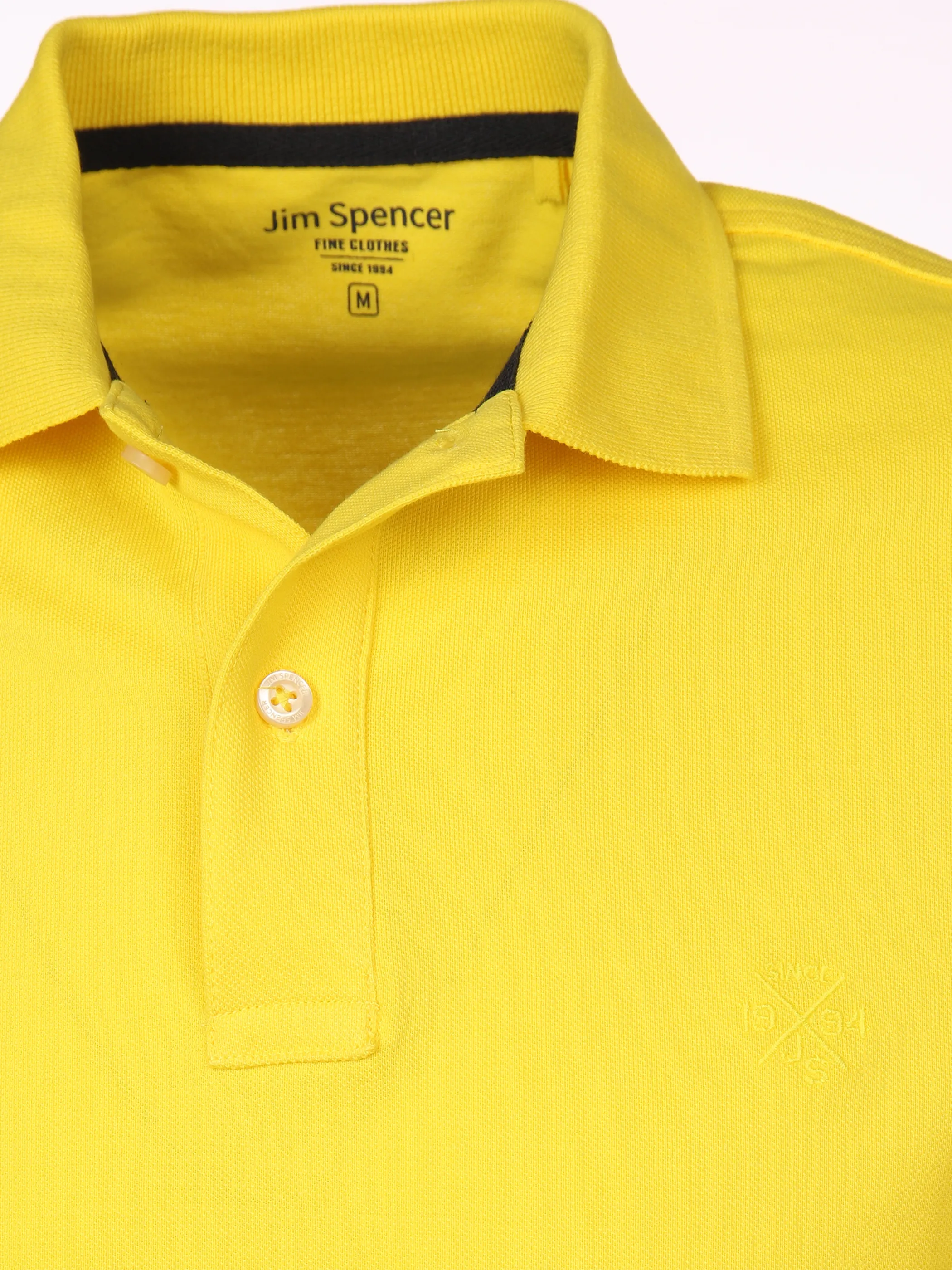 Jim Spencer He. Poloshirt 1/2 Arm uni basic Gelb 852325 YELLOW 3 Jim Spencer He. Poloshirt 1/2 Arm uni basic Gelb 852325 YELLOW 3