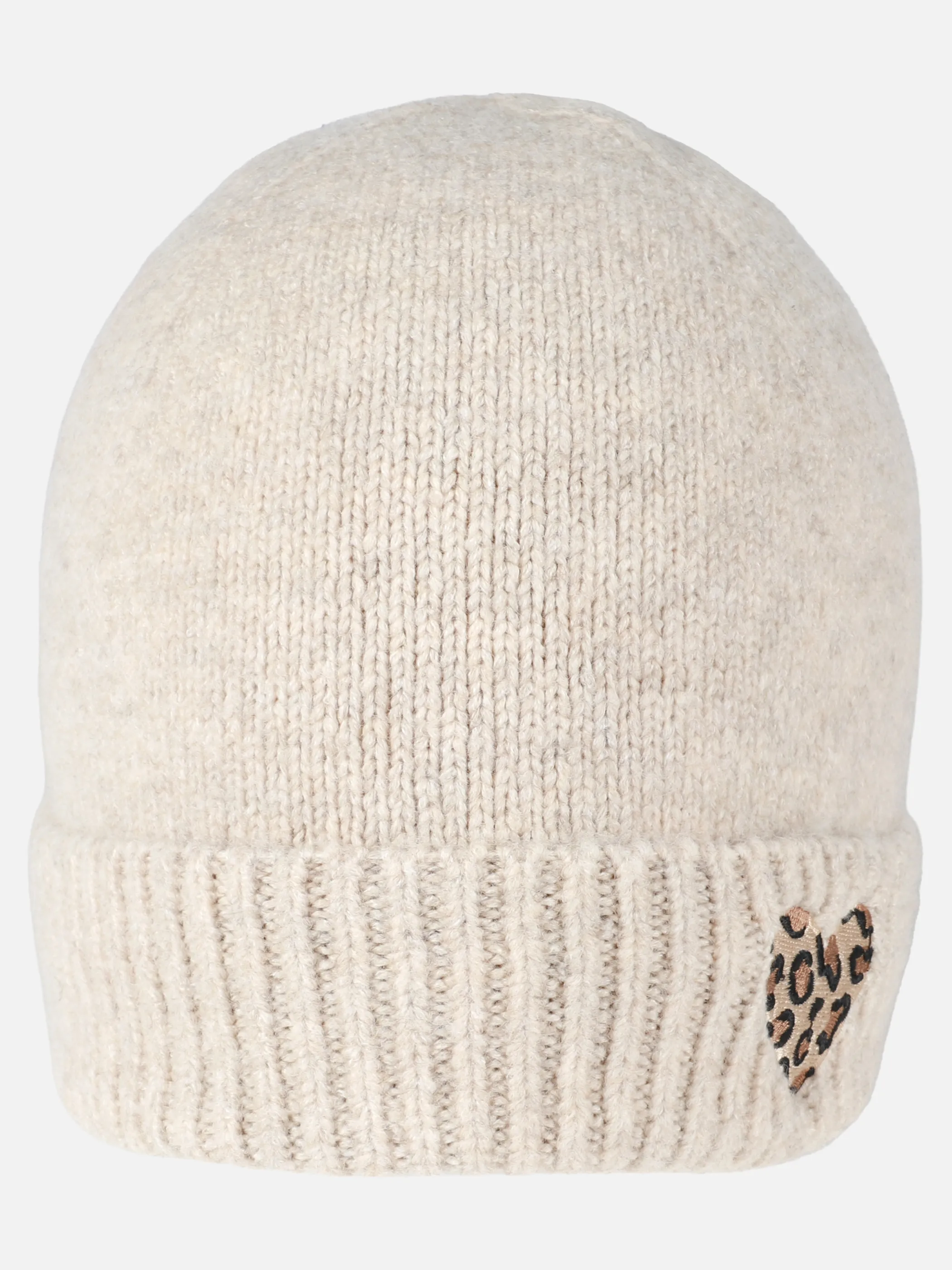 Sure Da-Mütze m. Herz Beige 933445 BEIGE 1