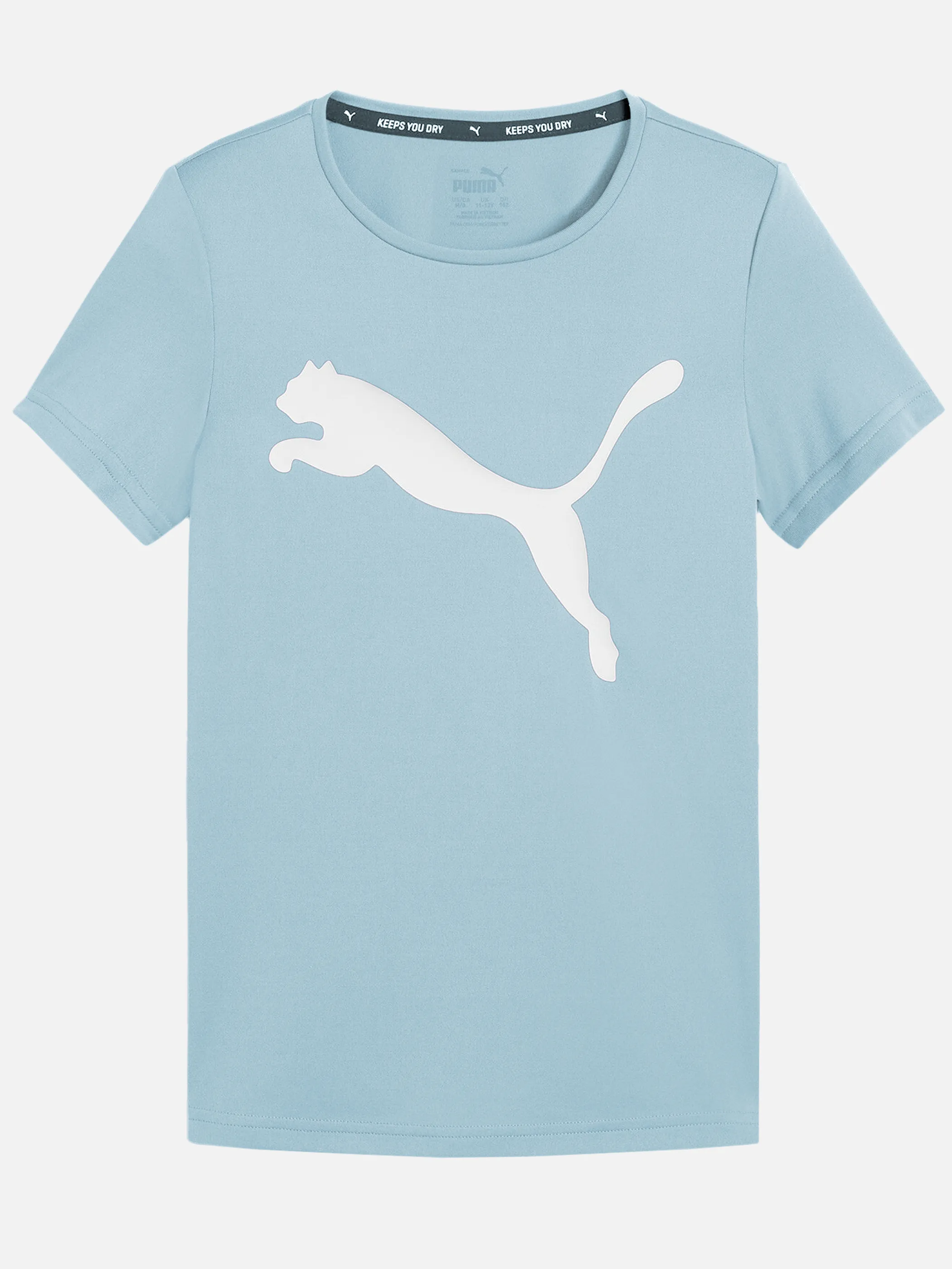 Puma 587007 Md-T-Shirt, Logo Blau 846749 0022 1