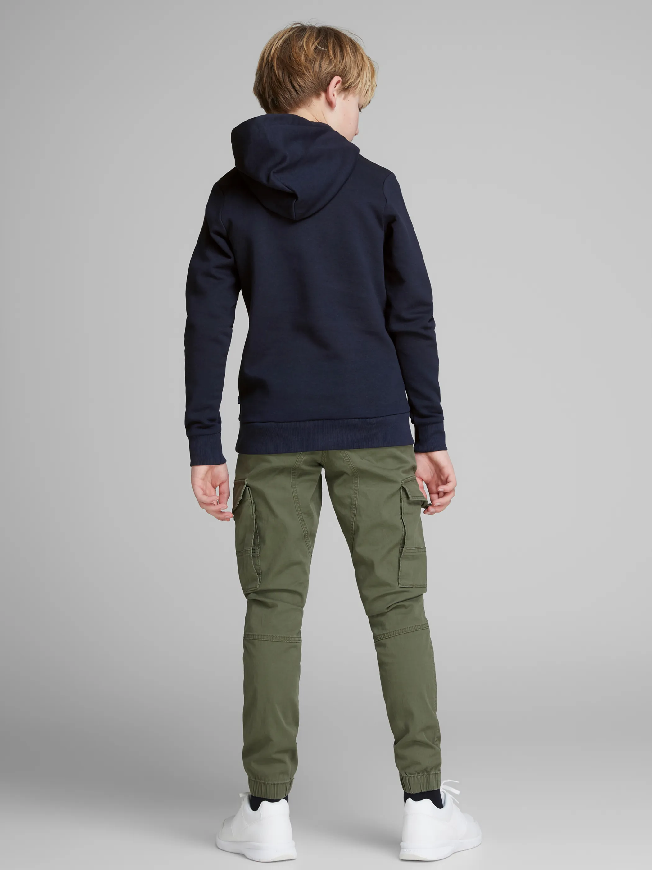 Jack&Jones Junior 12152841 JJECORP LOGO SWEAT HO Blau 847246 175876006 4 Jack&Jones Junior 12152841 JJECORP LOGO SWEAT HO Blau 847246 175876006 4
