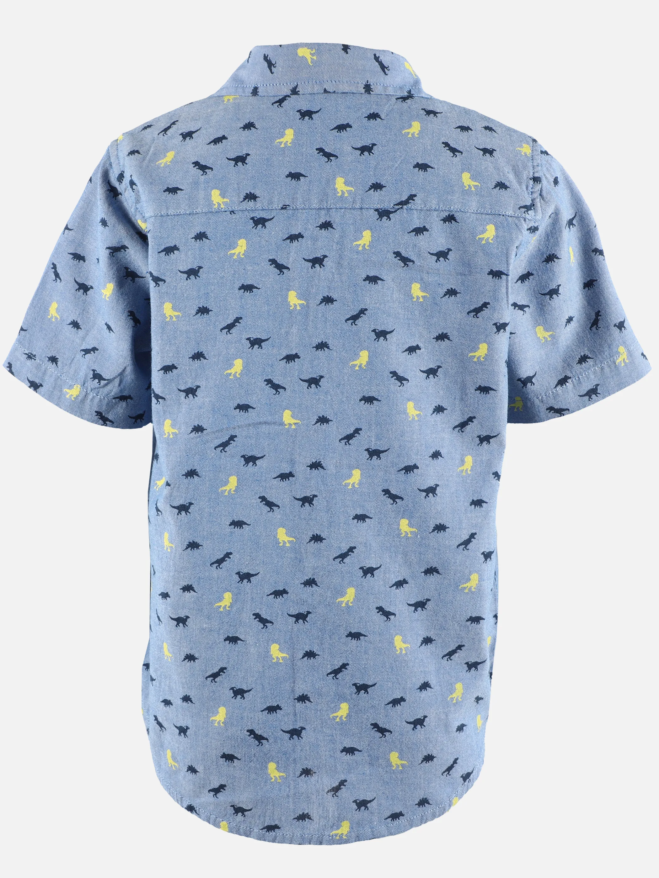 Stop + Go KJ Freizeithemd mit AOP in blau Blau 890704 BLAU 2