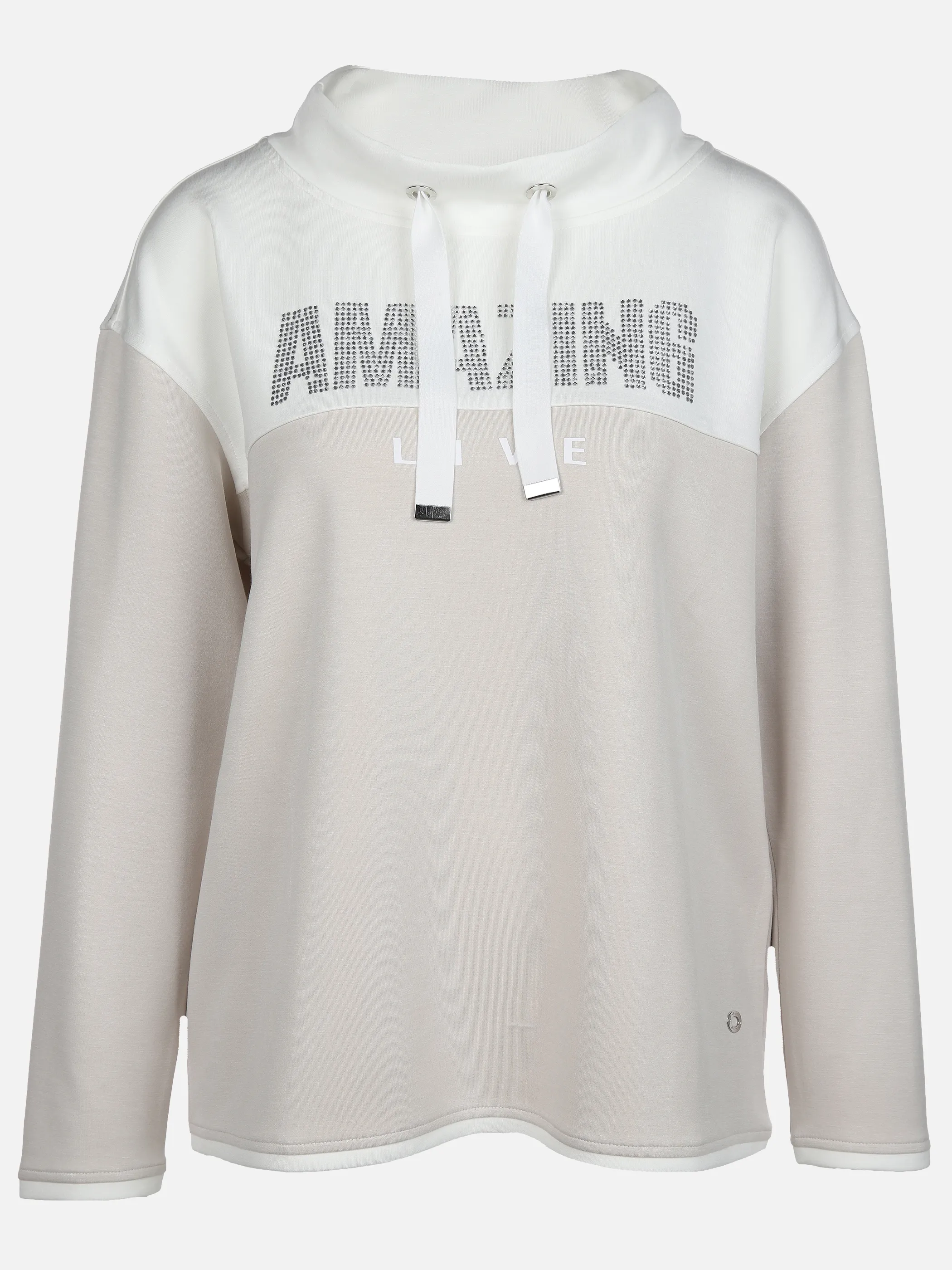 Lisa Tossa Da-Sweatshirt m. Stehkragen Weiß 892119 OFFKITT 1