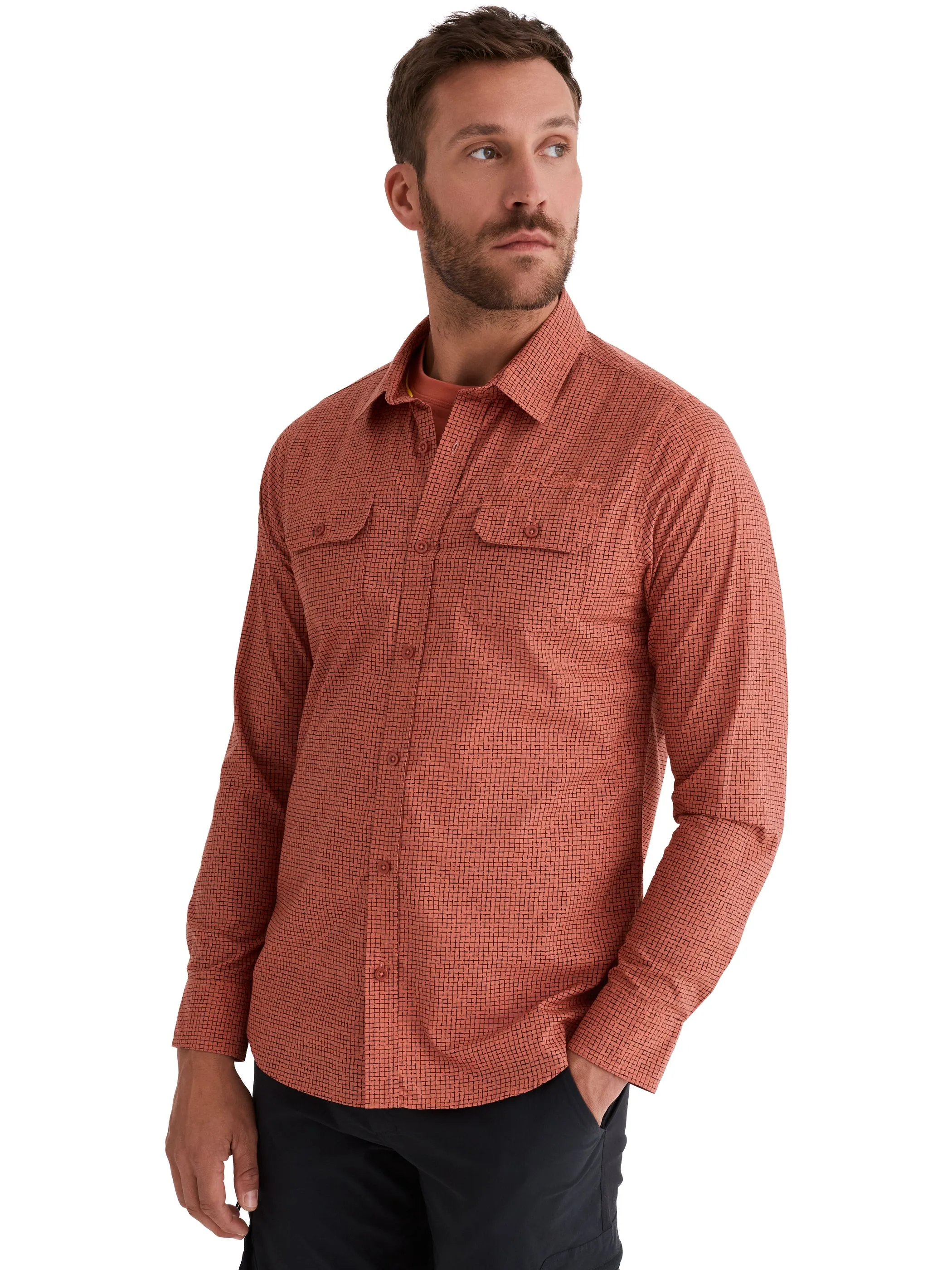 HERO by John Medoox 73102290009148 He. Bluse/Hemd, Orange 928405 9148 1