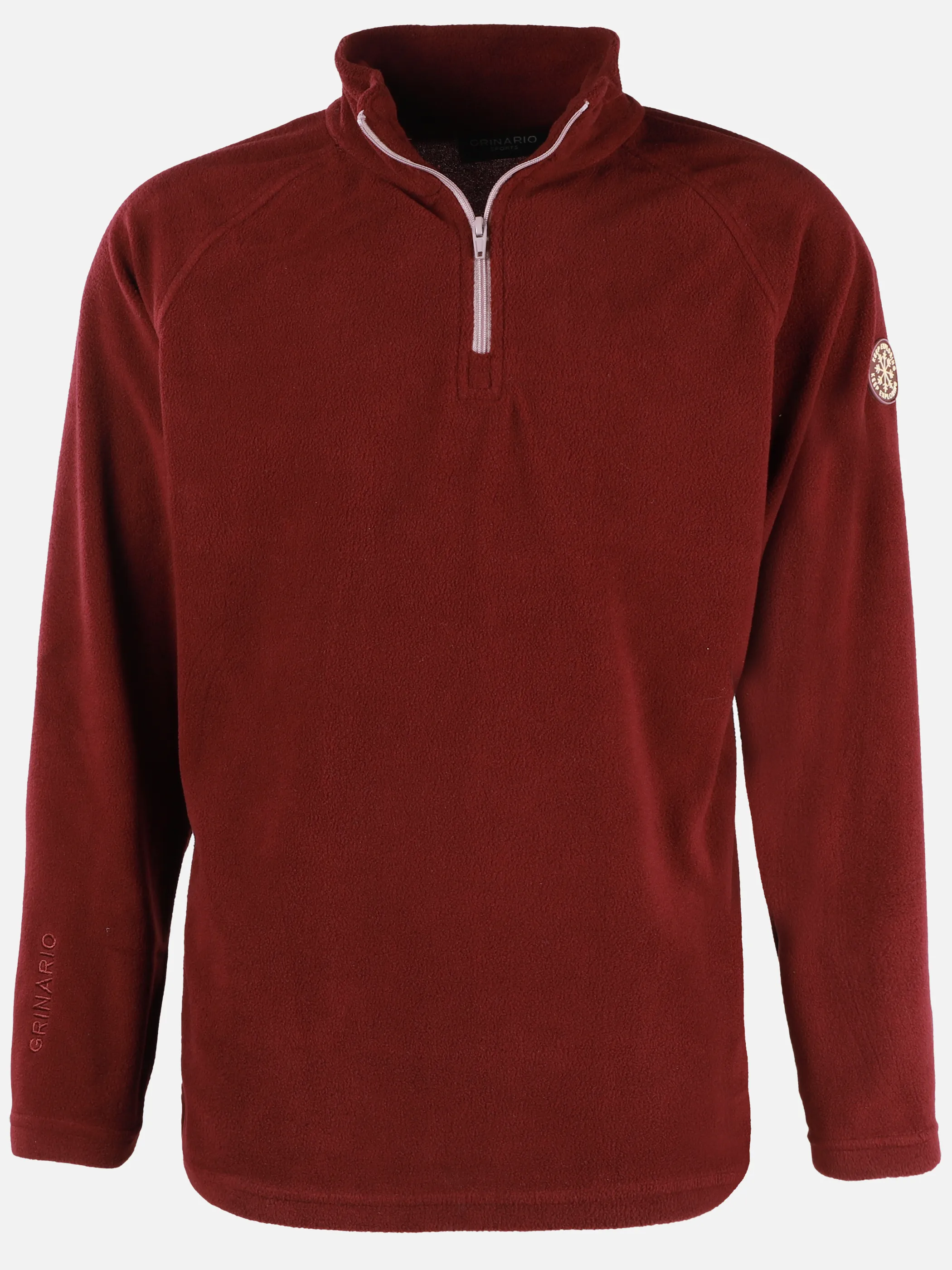 Grinario Sports TG-Fleece Troyer Rot 912551 FIG 1 Grinario Sports TG-Fleece Troyer Rot 912551 FIG 1