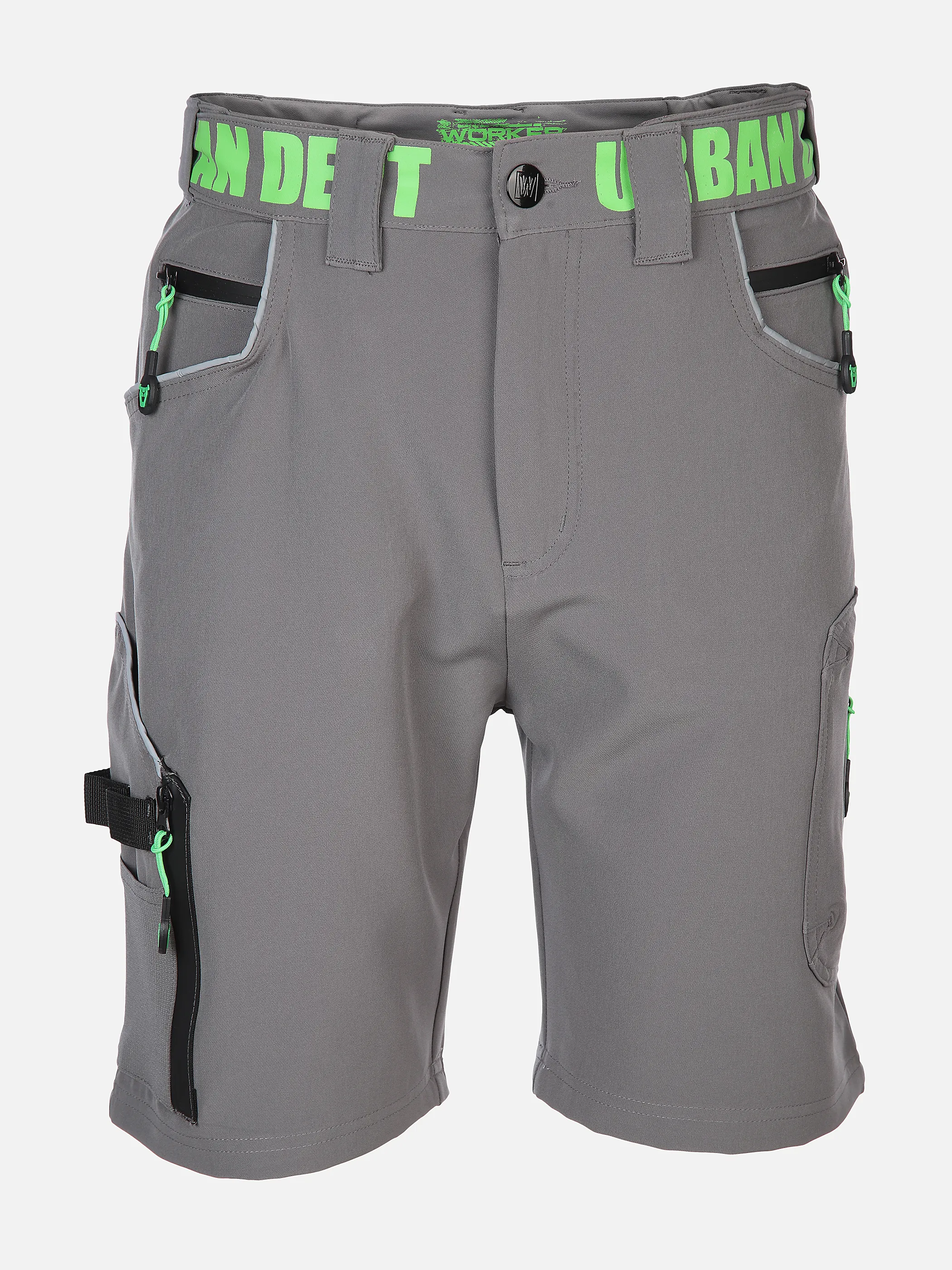 Worker He. Arbeitsshort Stretch Grau 895096 GREY 1 Worker He. Arbeitsshort Stretch Grau 895096 GREY 1