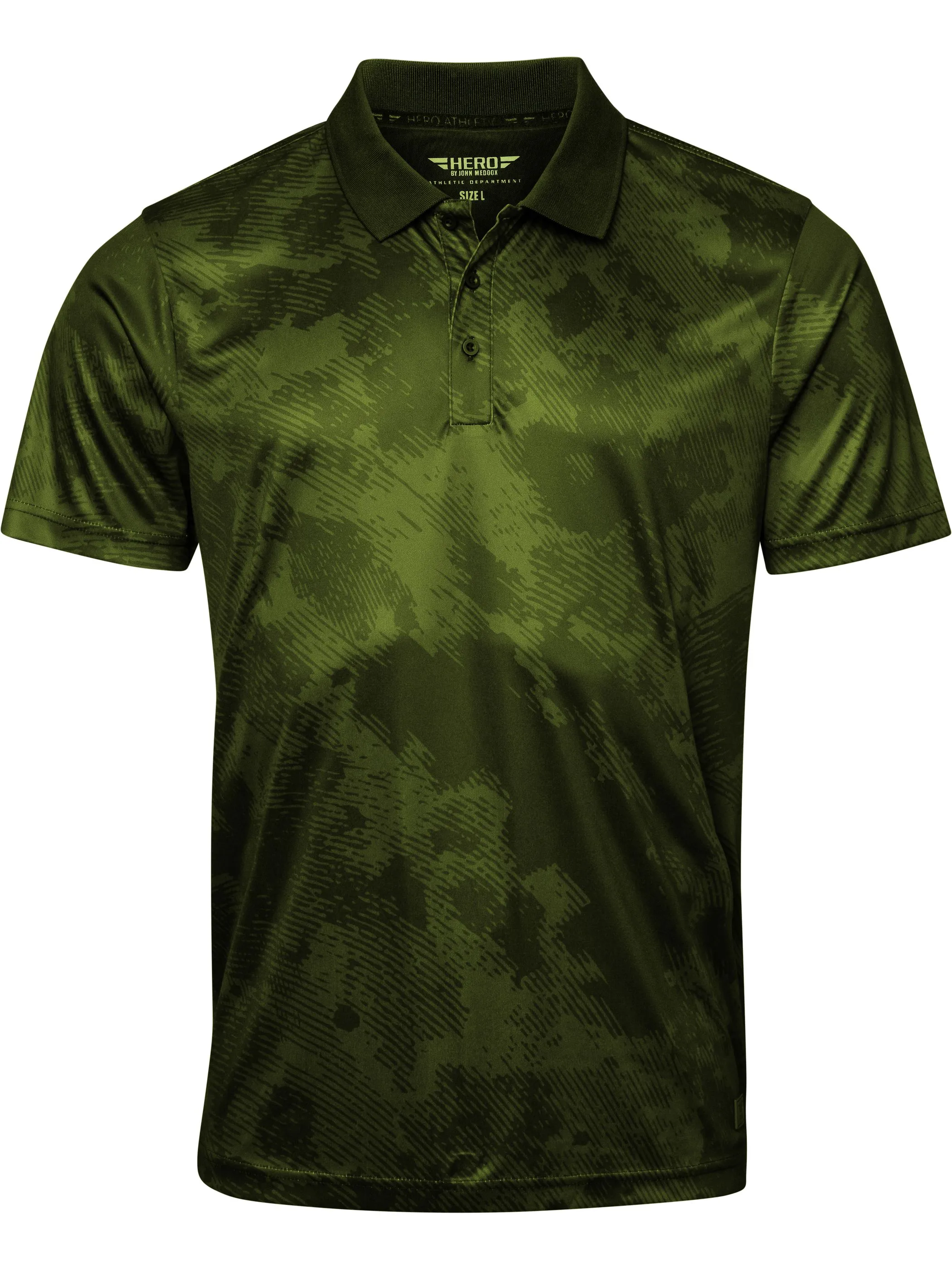 HERO by John Medoox 74101190009143 He. Poloshirts, Grün 919891 9143 1