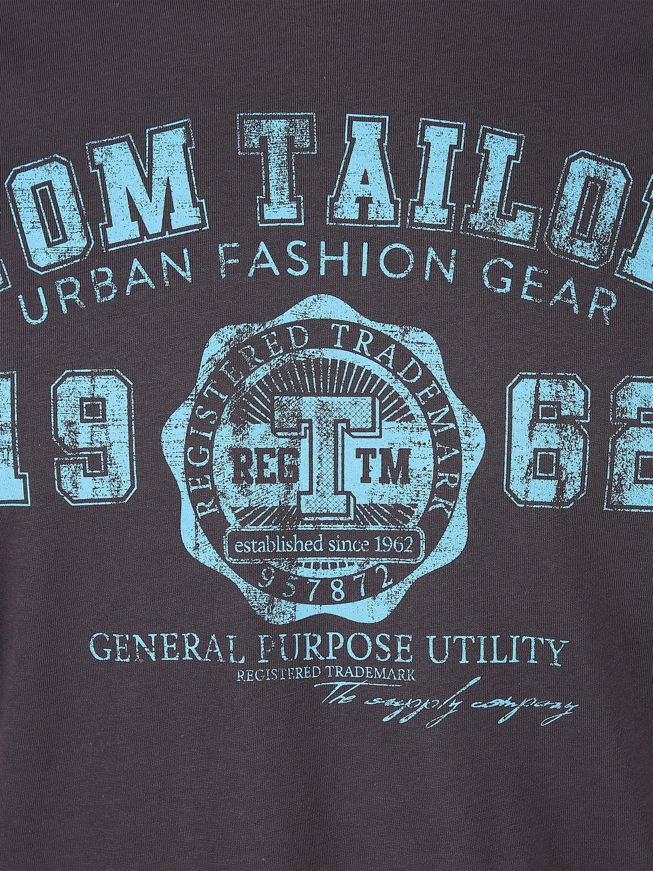 Tom Tailor 1008637 NOS logo tee "BASIC" Grau 807617 10899 3