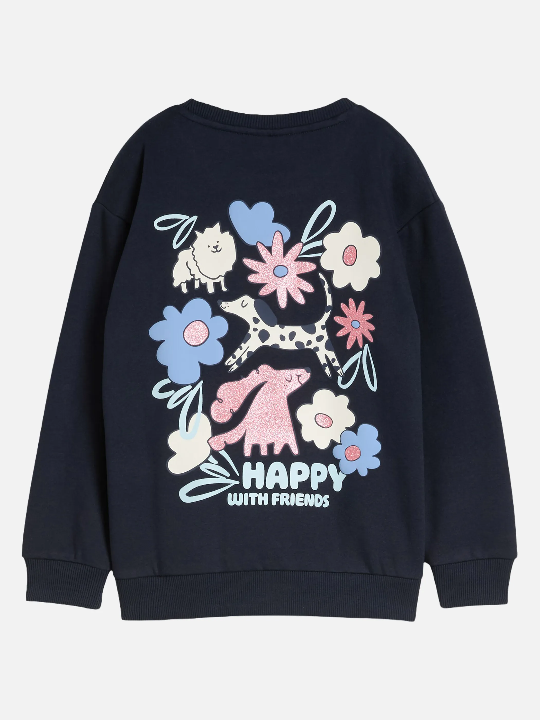 Tom Tailor 1051735 special artwork oversized sweatshirt Blau 934415 10668 2