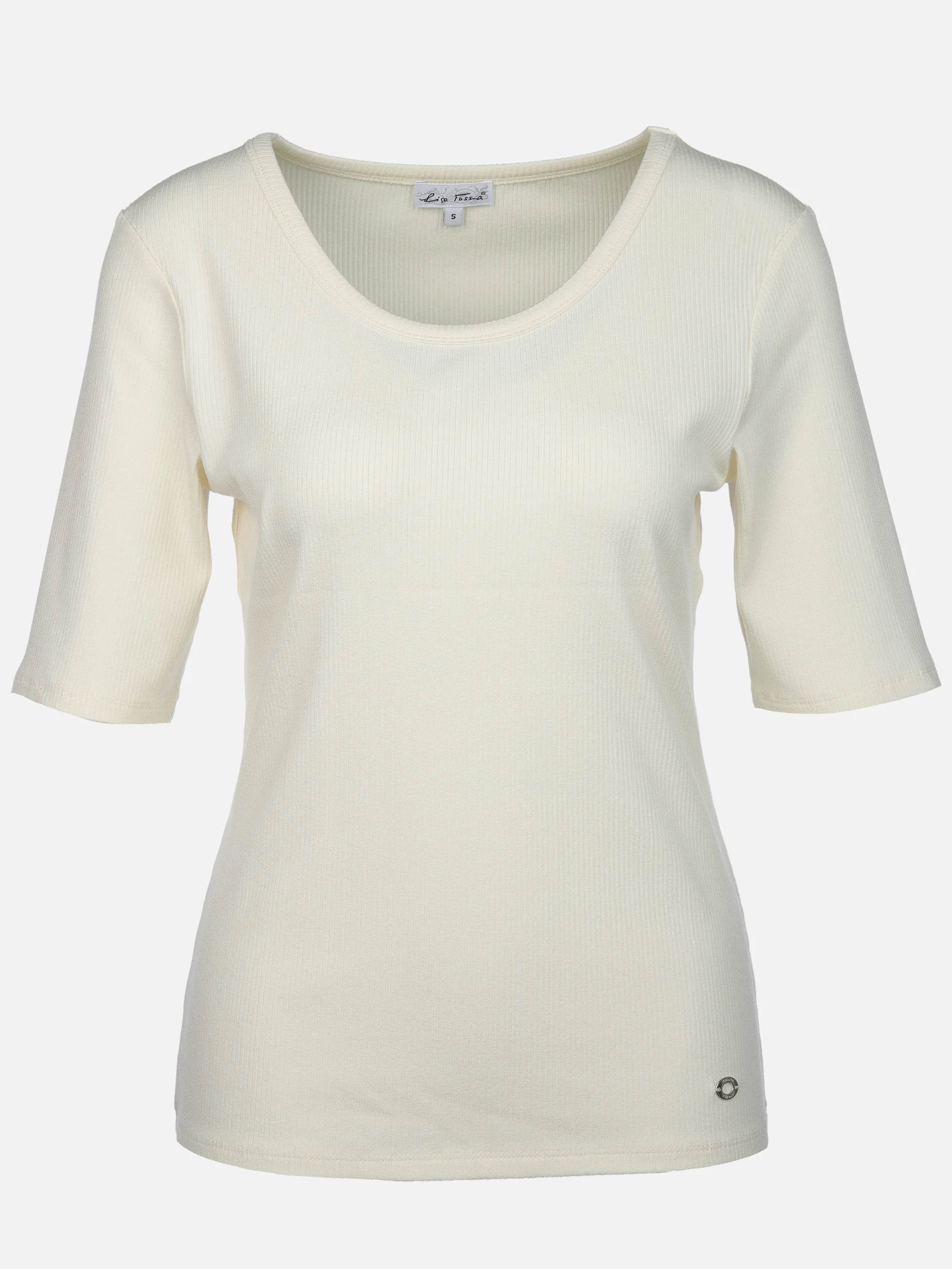 Lisa Tossa Da-Ripp-T-Shirt Weiß 910251 WHITE 1