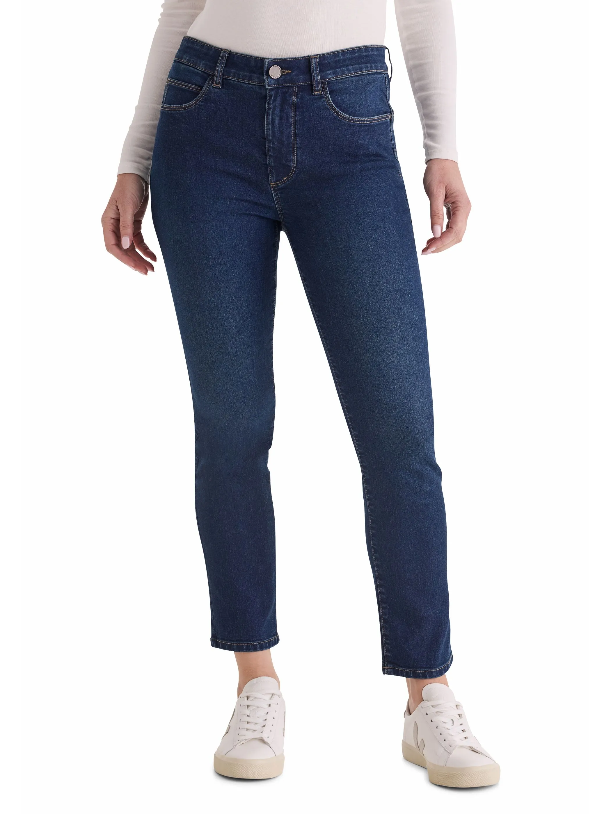 Stooker DOB 11530410007344 Da. Hosen lang, Blau 936913 7344 1
