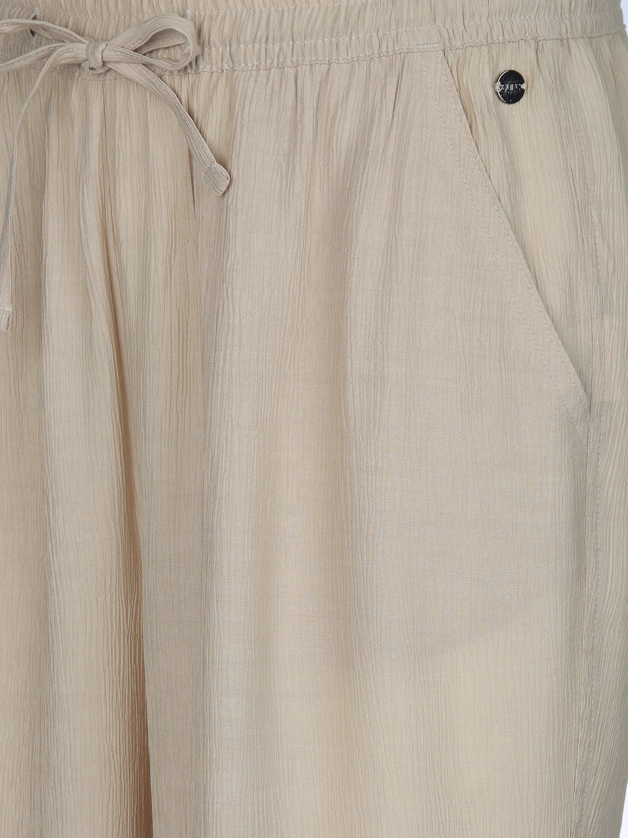 Sure Da-Hose in Crinkle-Optik Beige 908507 BEIGE 4 Sure Da-Hose in Crinkle-Optik Beige 908507 BEIGE 4
