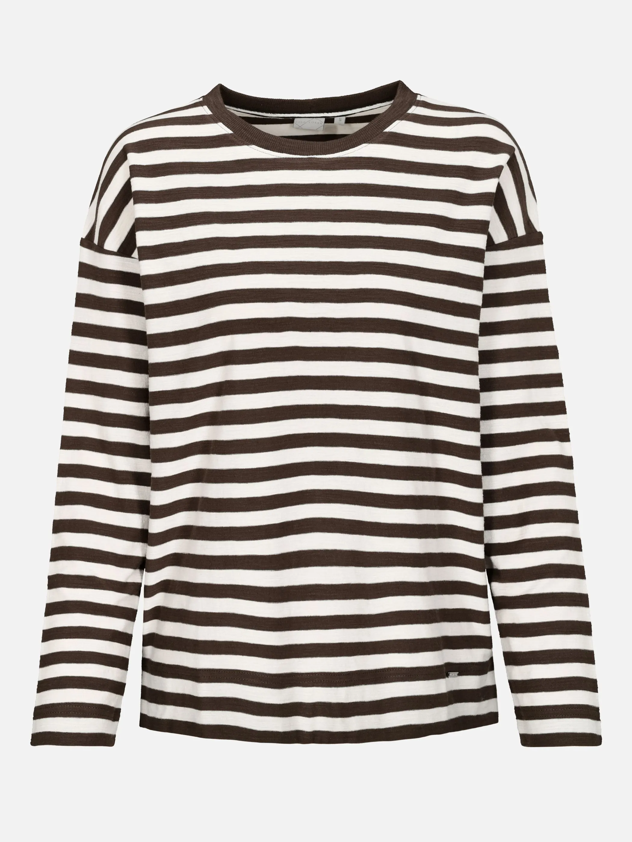 Lisa Tossa Da-Longsleeve striped Grau 933621 252 1