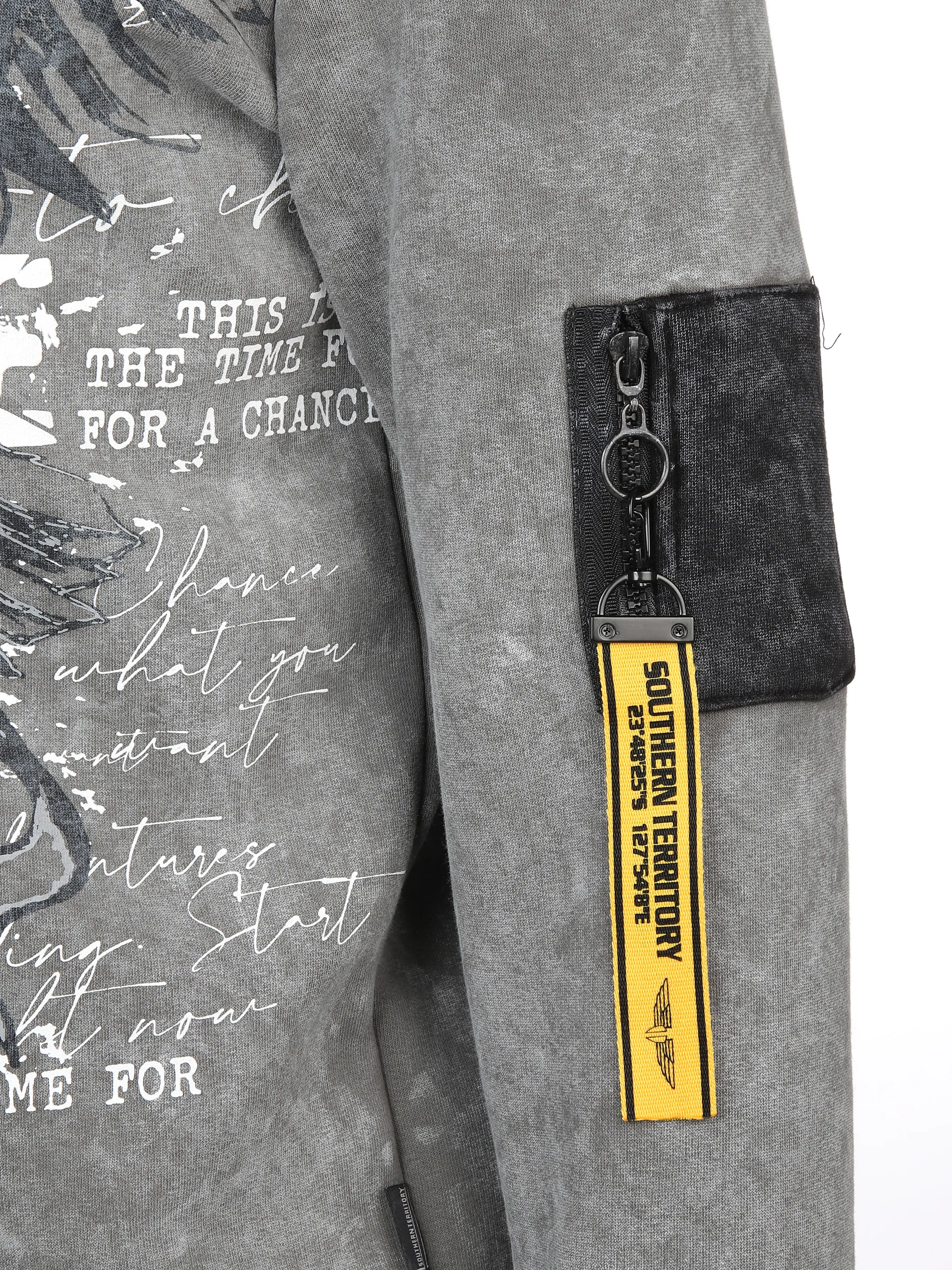 Southern Territory He. Kapuzensweatshirt Adler Grau 901410 GREY 3 Southern Territory He. Kapuzensweatshirt Adler Grau 901410 GREY 3