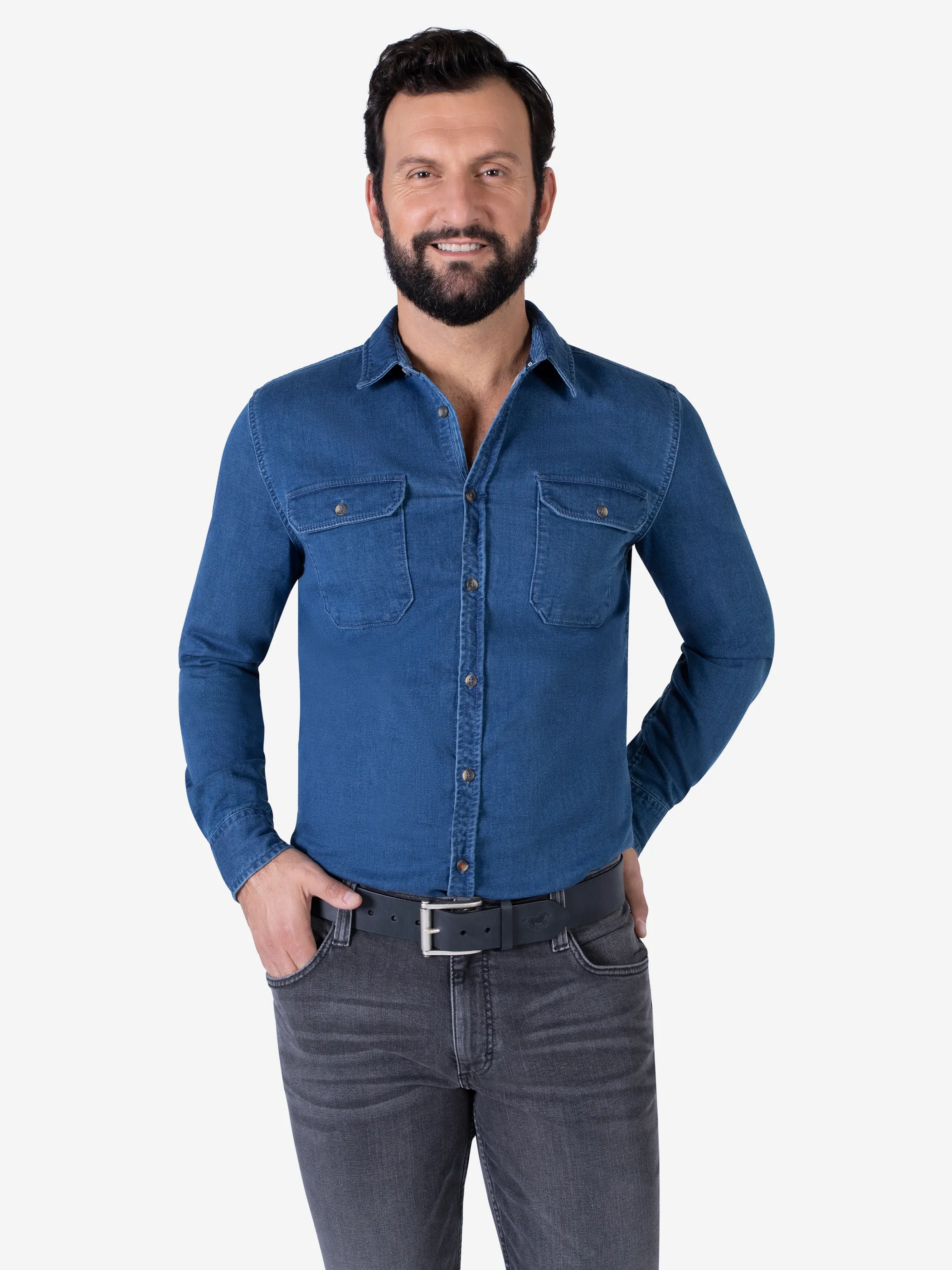 Mustang MG2020L12 45 mm Ledergürtel Q. Schwarz 917585 0790 4 Mustang MG2020L12 45 mm Ledergürtel Q. Schwarz 917585 0790 4