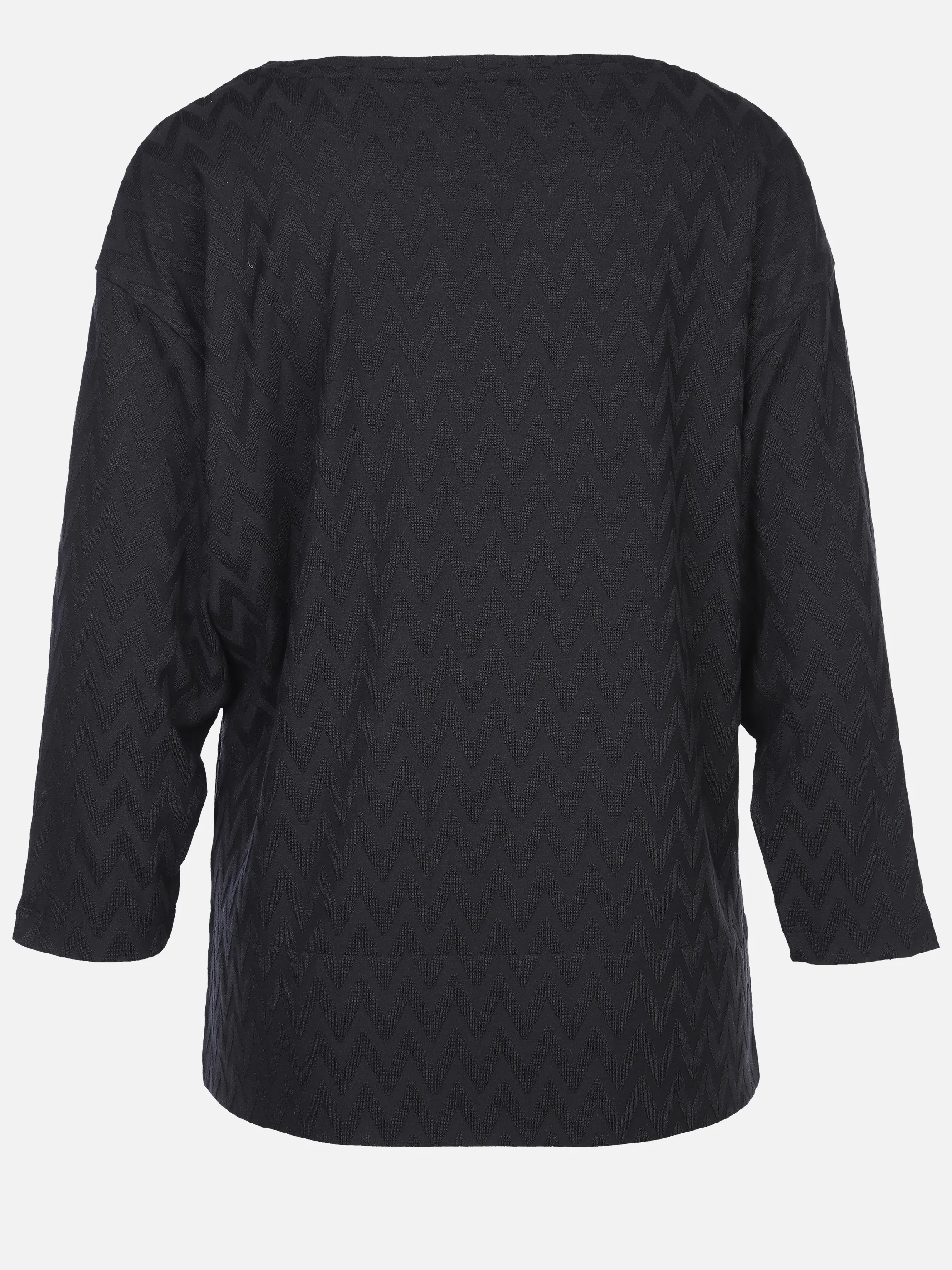 Lisa Tossa Da-Jacquard-Shirt langarm Schwarz 897608 SCHWARZ 2 Lisa Tossa Da-Jacquard-Shirt langarm Schwarz 897608 SCHWARZ 2