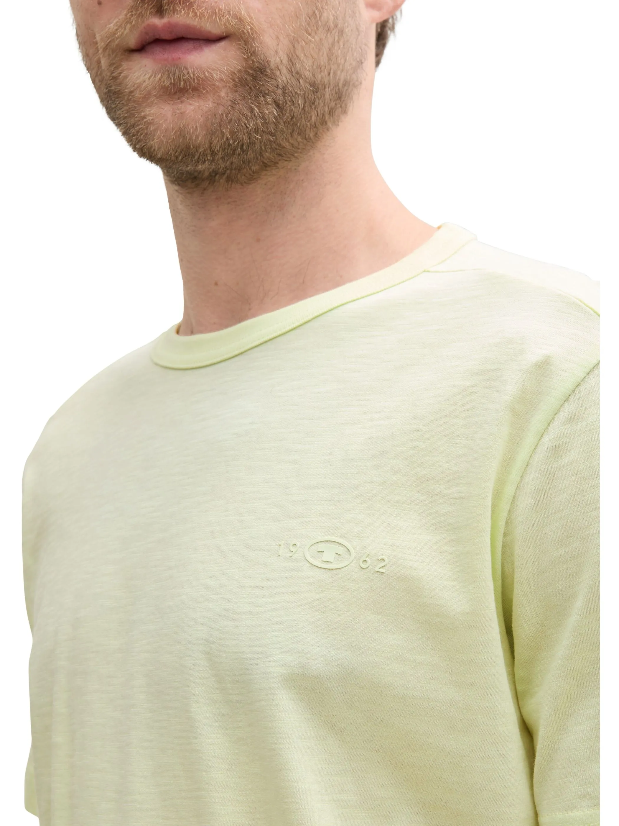 Tom Tailor 1045627 t-shirt with print Grün 905883 29078 4