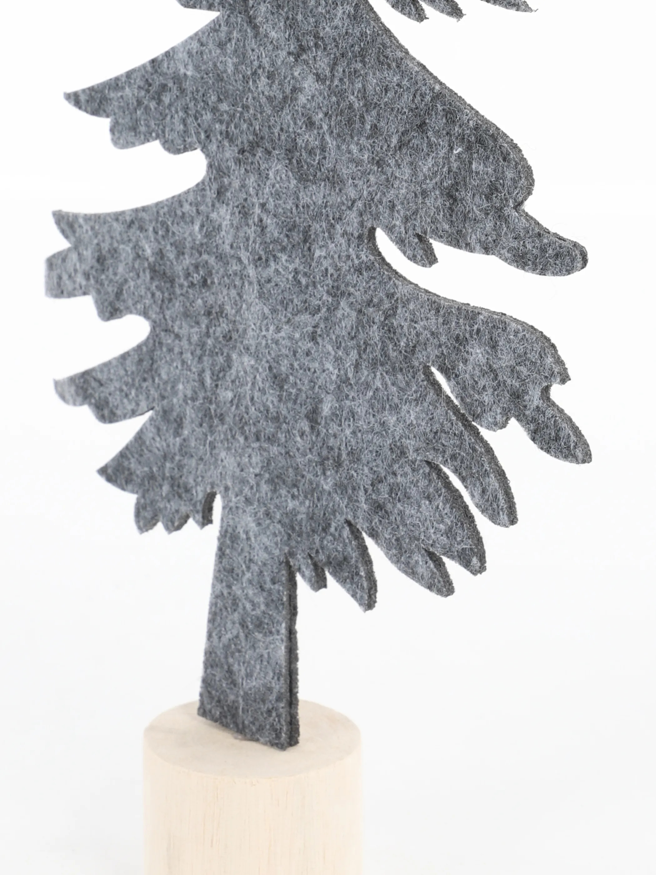 Dream House Filzbaum mit Holzstamm 30cm Grau 899485 GRAU 2 Dream House Filzbaum mit Holzstamm 30cm Grau 899485 GRAU 2
