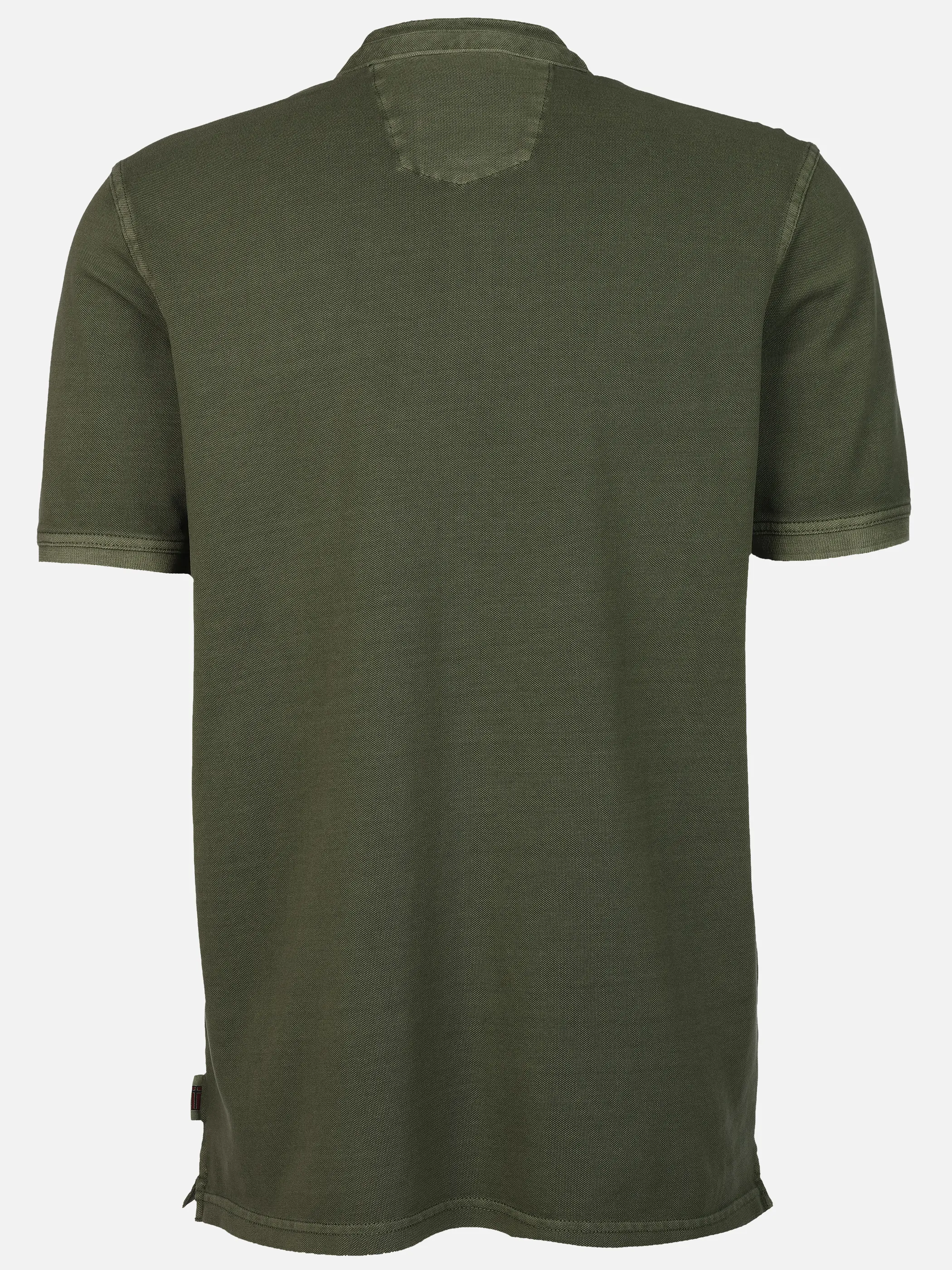 Southern Territory He. Henleyshirt 1/2 Arm washer Steh Grün 926171 OLIVE 2