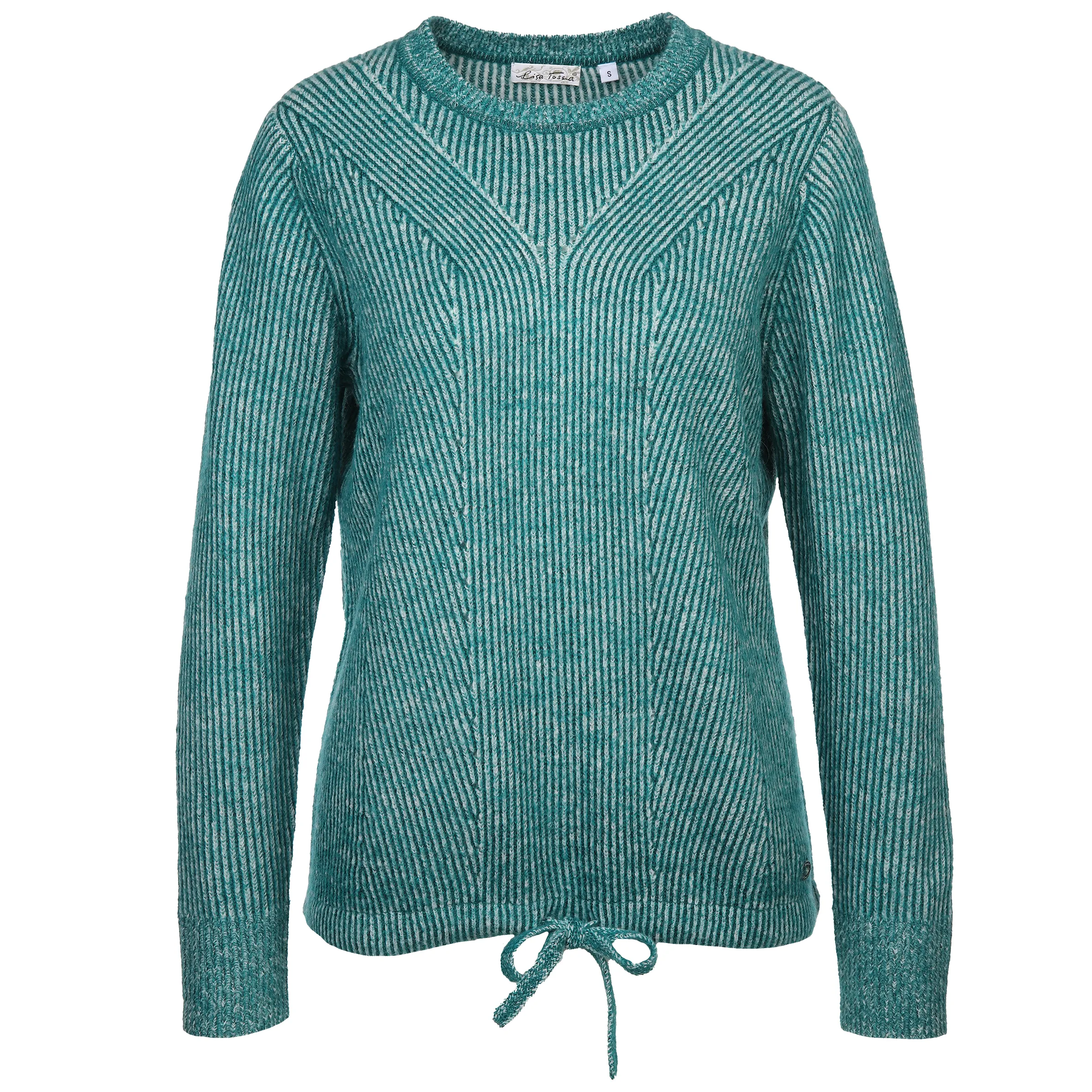 Lisa Tossa Da-Pullover m.Tunnelzug Türkis 880919 PETROL 1 Lisa Tossa Da-Pullover m.Tunnelzug Türkis 880919 PETROL 1