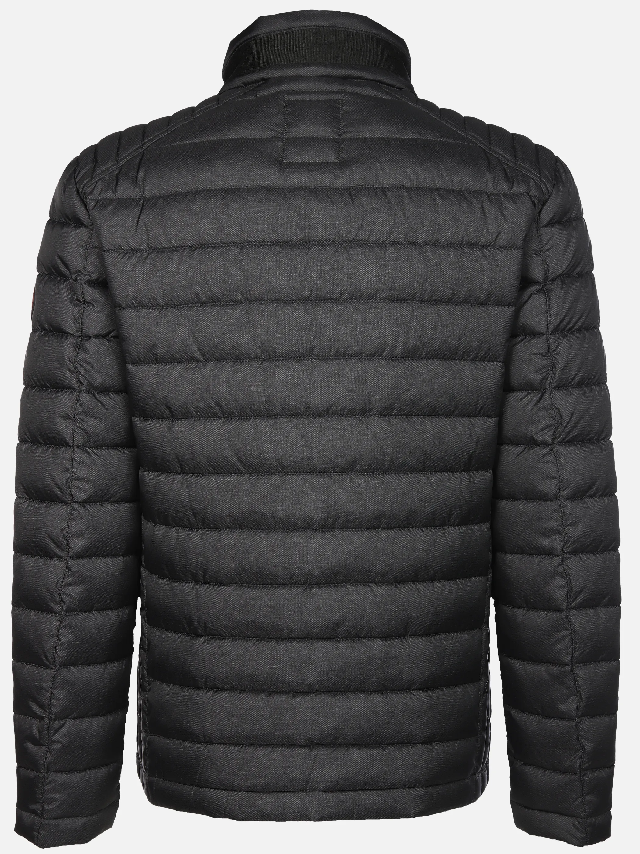 Jim Spencer He. Steppjacke melange Schwarz 912655 BLACK 2