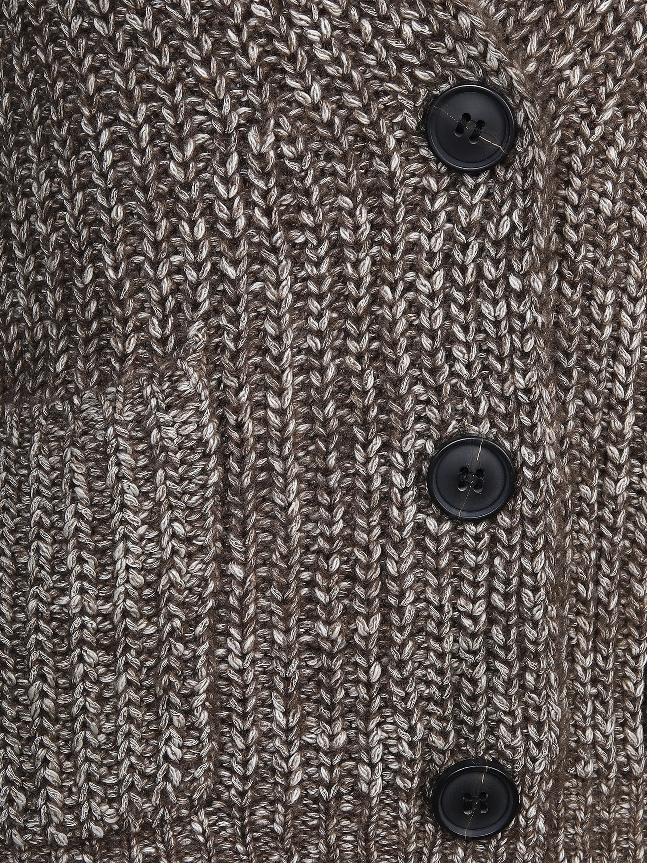 Tom Tailor 1034059 Knit cardigan mouline Grün 872186 30668 3