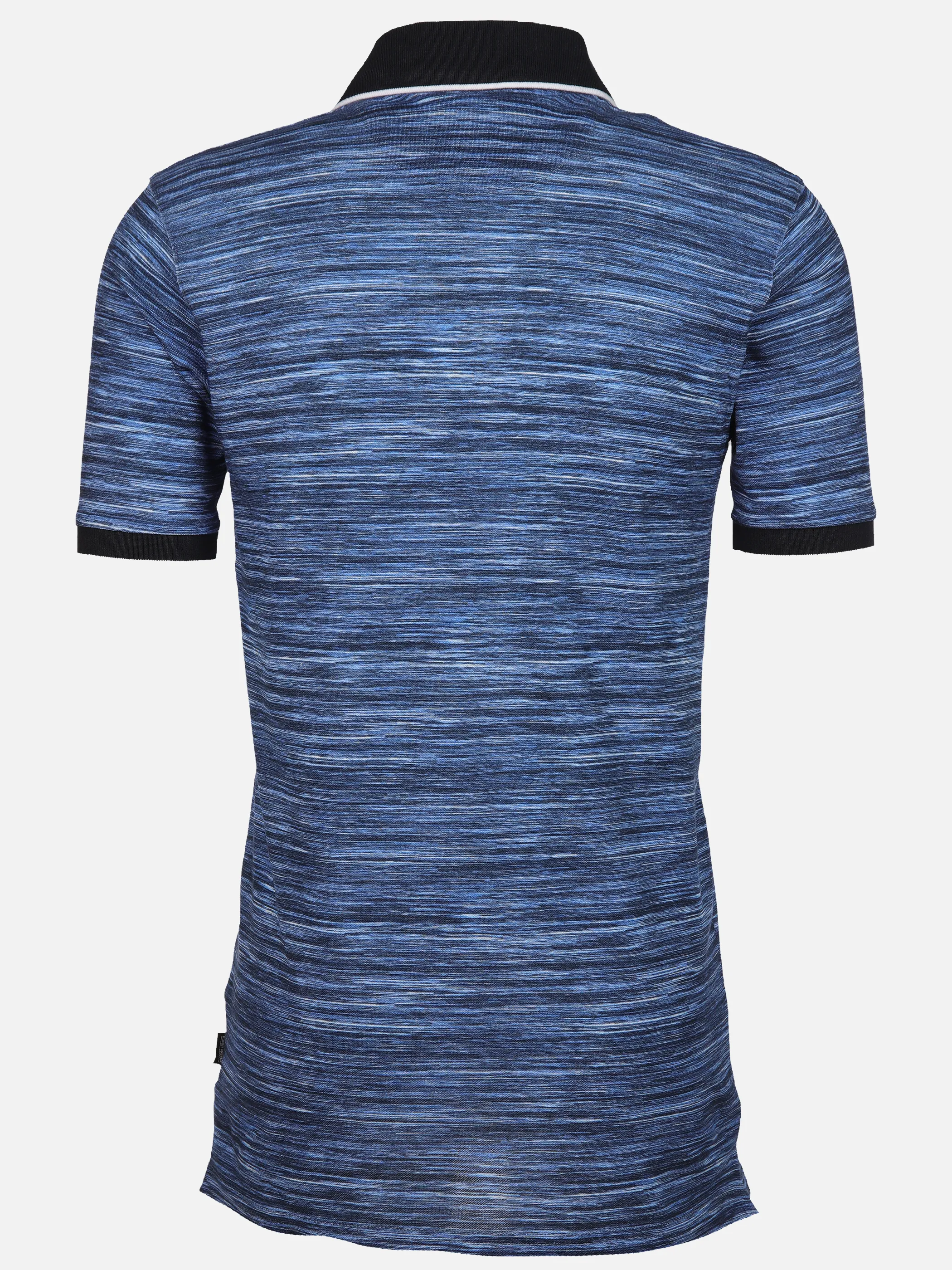 Jim Spencer He. Poloshirt 1/2 space print Blau 910732 BLUE 2