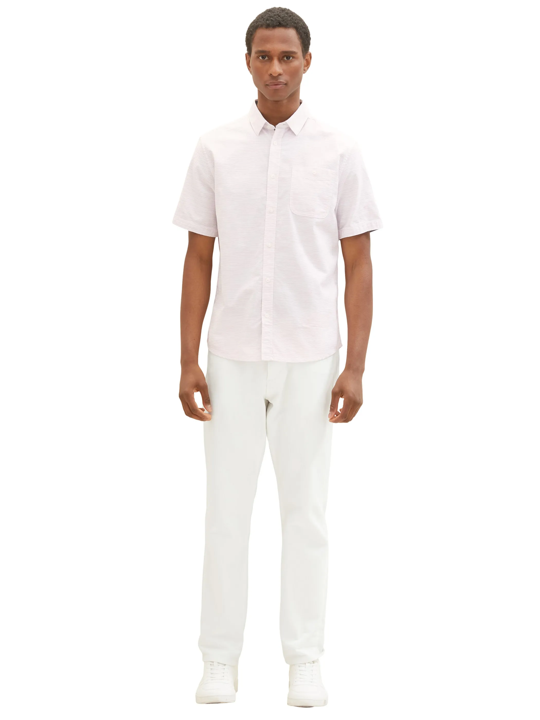 Tom Tailor 1036229 structured shirt Pink 880581 31833 4 Tom Tailor 1036229 structured shirt Pink 880581 31833 4