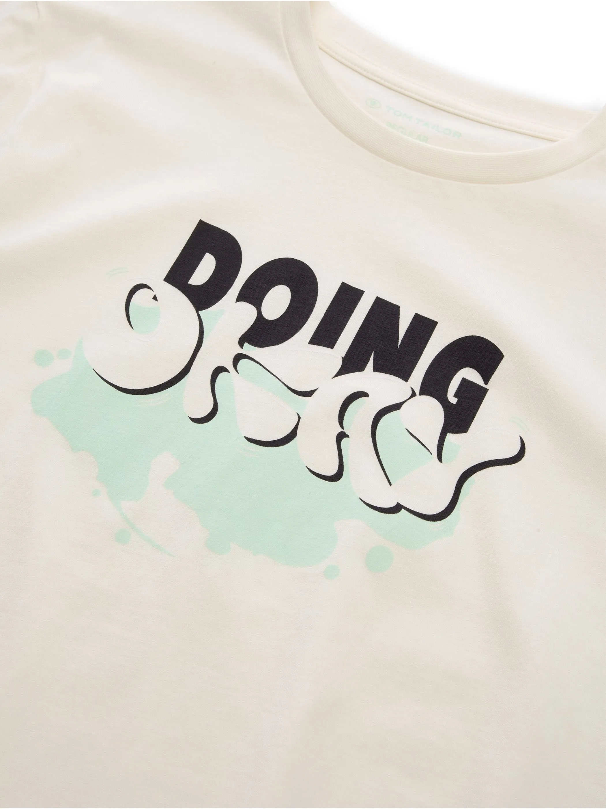 Tom Tailor 1049782 printed t-shirt Weiß 928053 12906 3