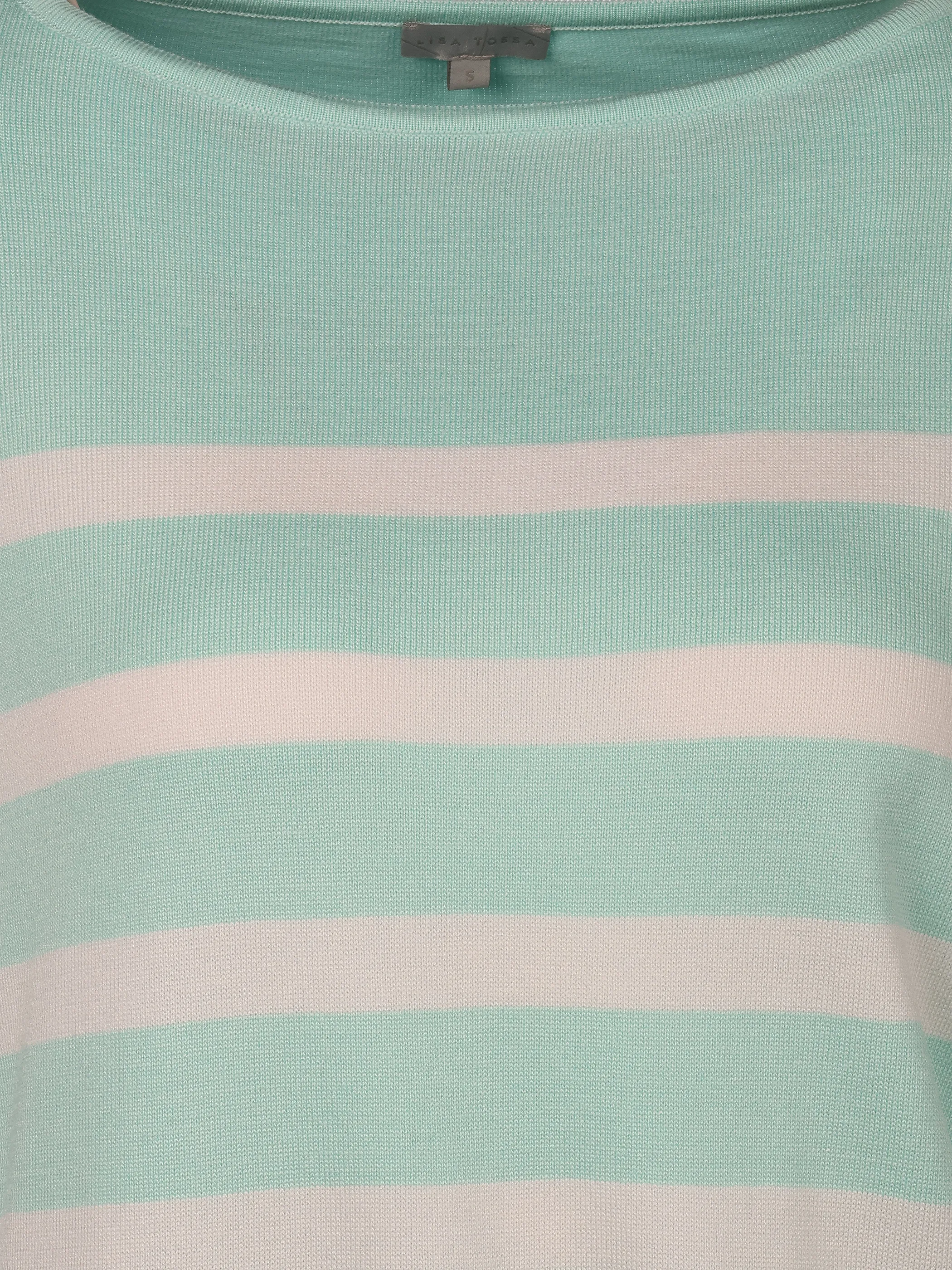 Lisa Tossa Da-Pullover m. Streifen Türkis 905463 MINT 3