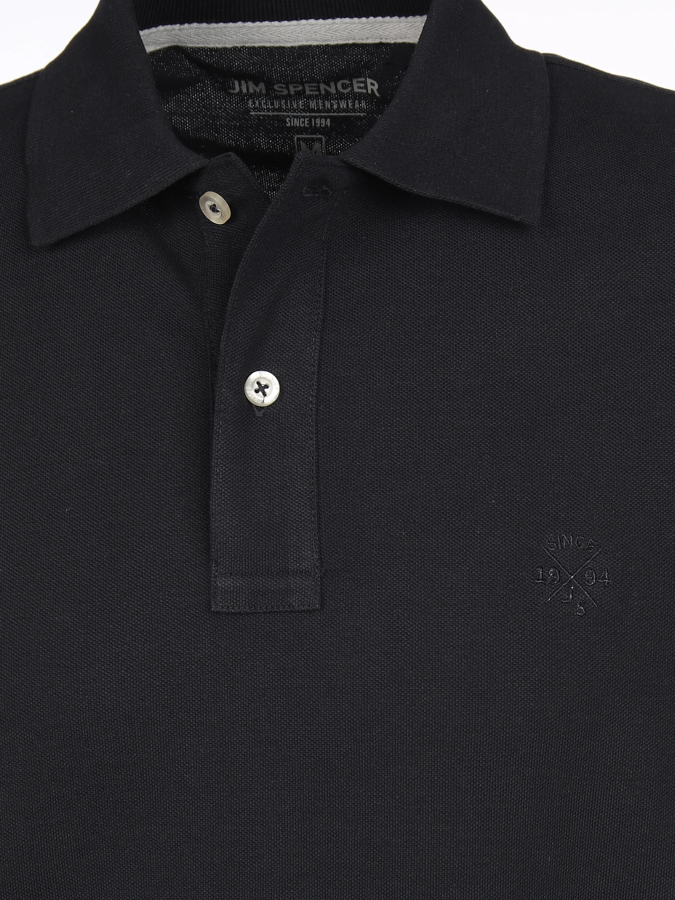 Jim Spencer He. Poloshirt 1/2 Arm uni basic Marine 890322 NAVY 3