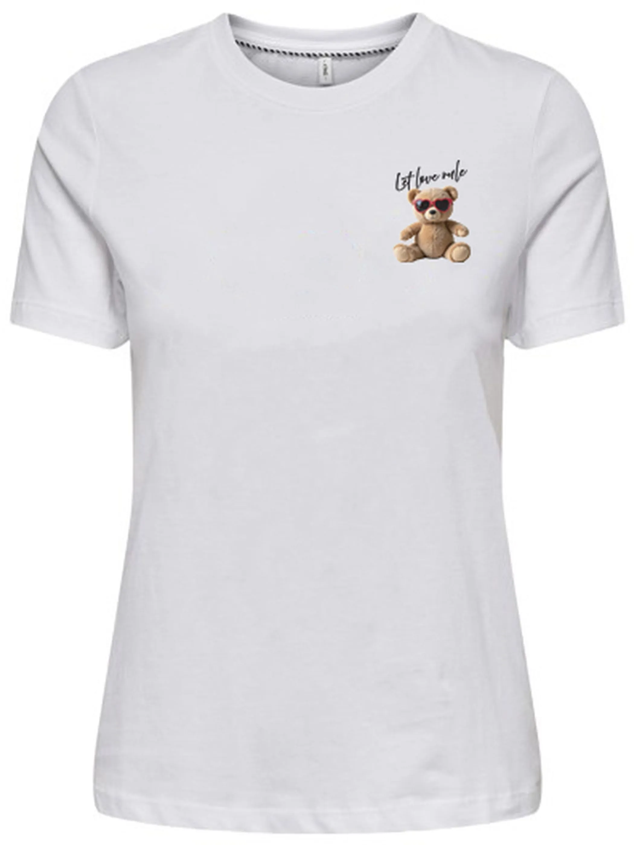 Only 15357570 ONLVIVVI LIFE REG S/S Weiß 918084 190858010 1