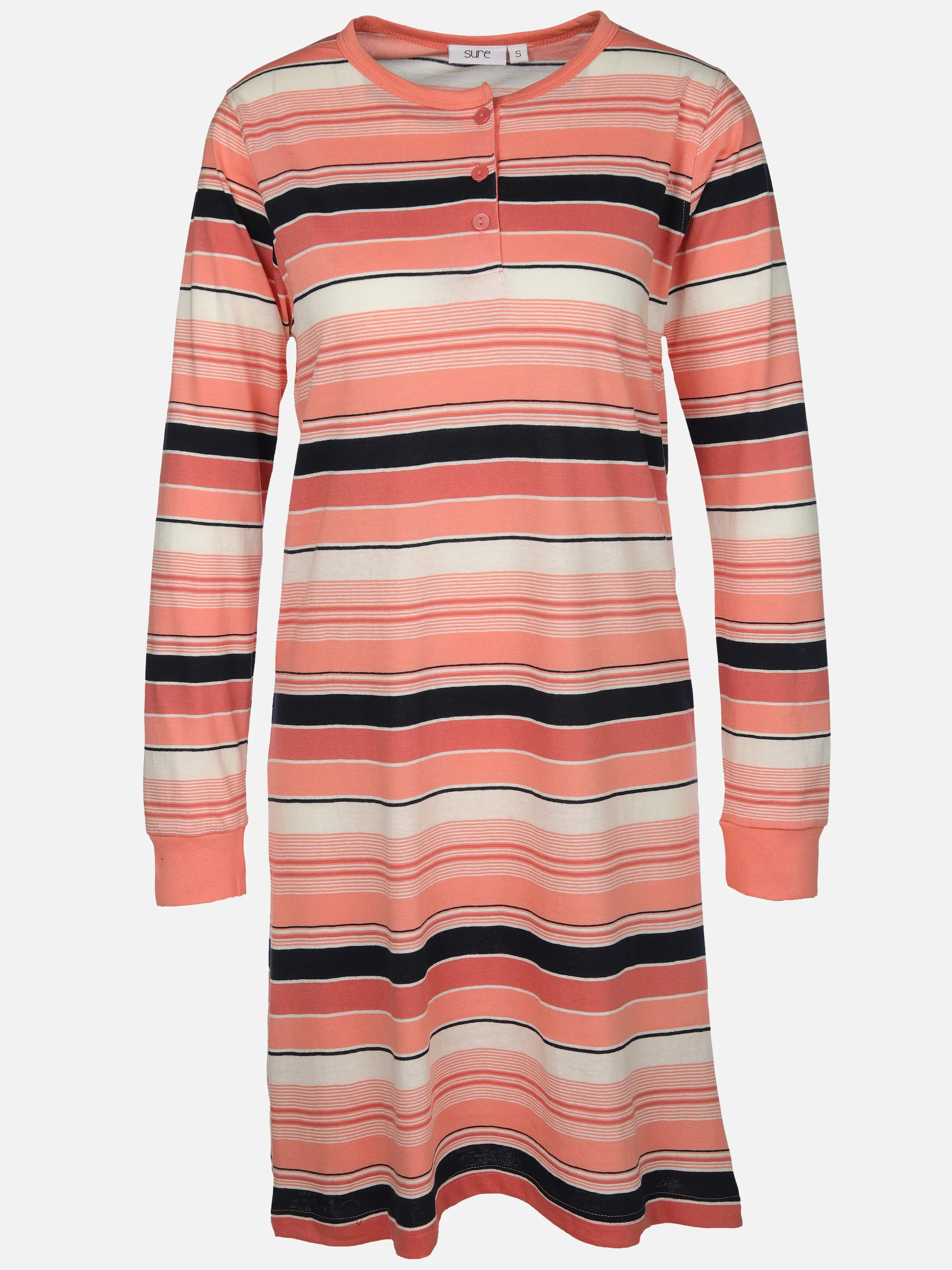 Sure Da Nachthemd gestreift Orange 913552 HUMMER 1 Sure Da Nachthemd gestreift Orange 913552 HUMMER 1