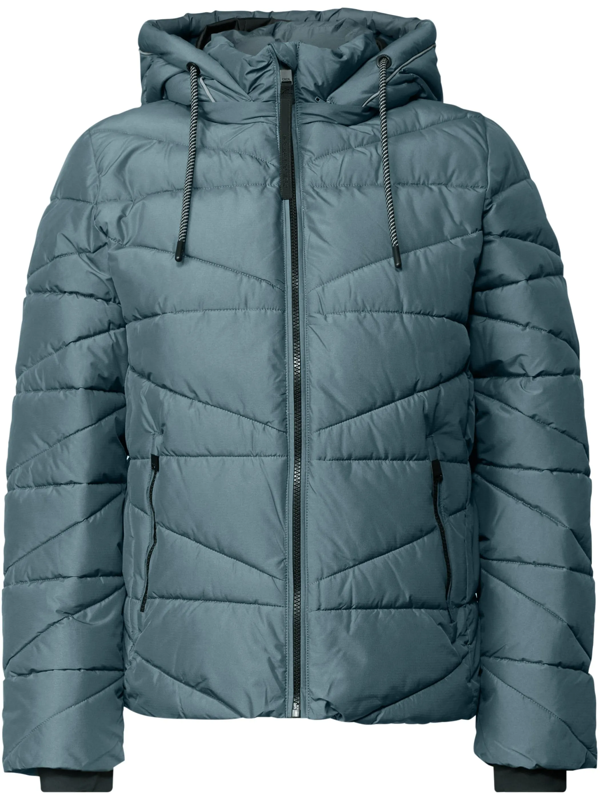 Cecil B202276 TOS Sportive Padded Jacket Blau 930135 17751 5