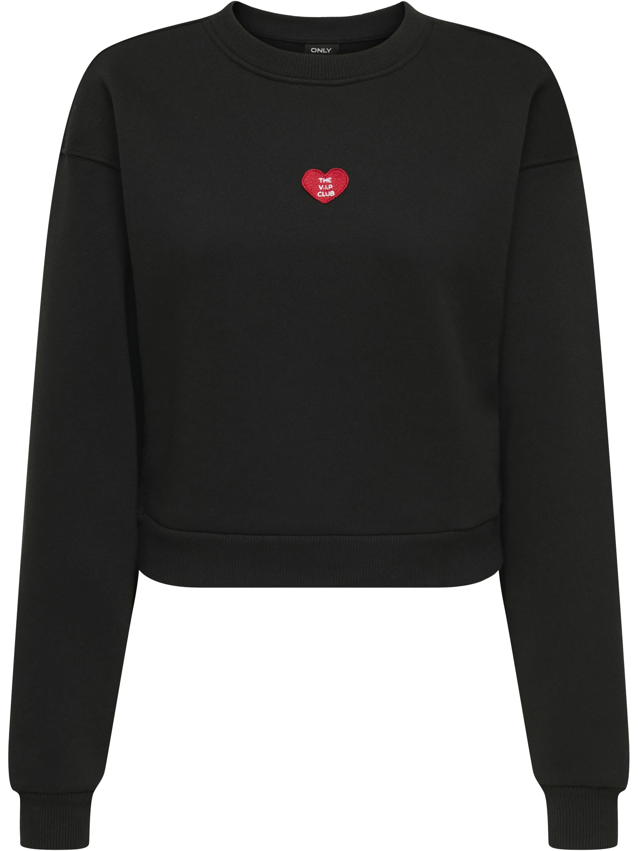 Only 15358296 ONLEVISA L/S SHORT O- Schwarz 917465 177911003 1