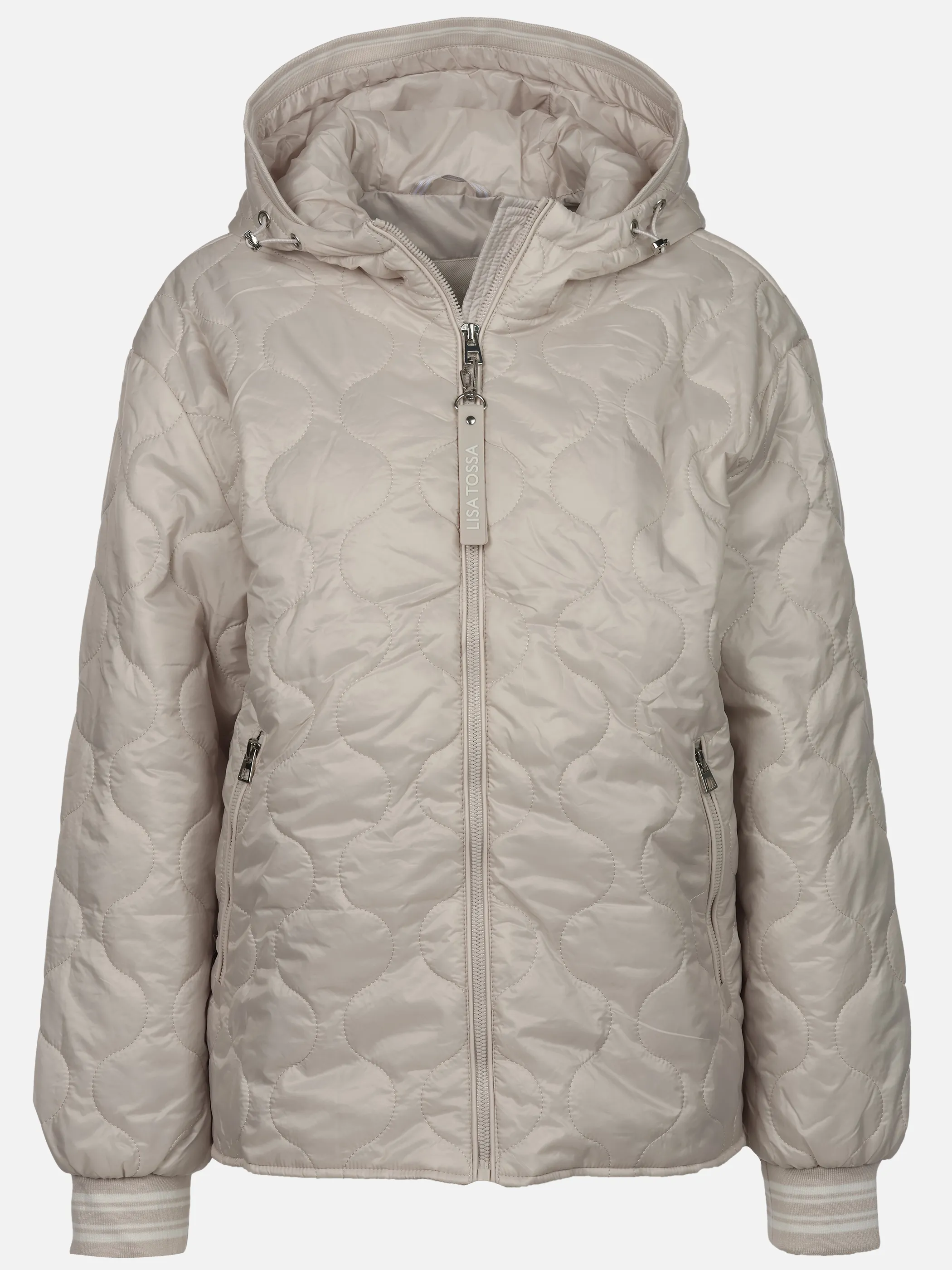 Lisa Tossa Da-Jacke, gesteppt m. Kapuze Beige 920189 FRENCH OAK 1