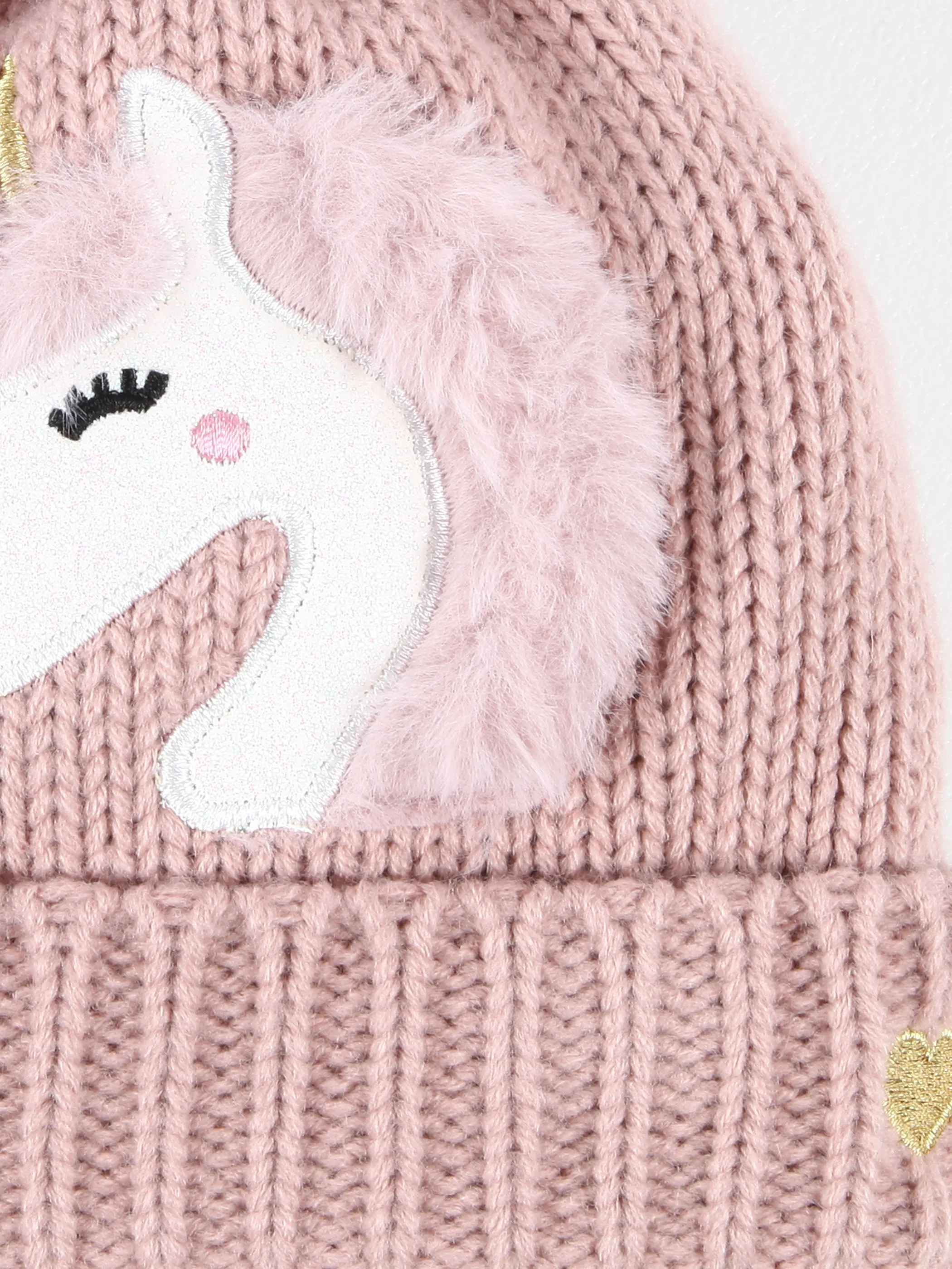 One Way KM-Mütze mit Einhorn Rosa 916851 ROSE 2