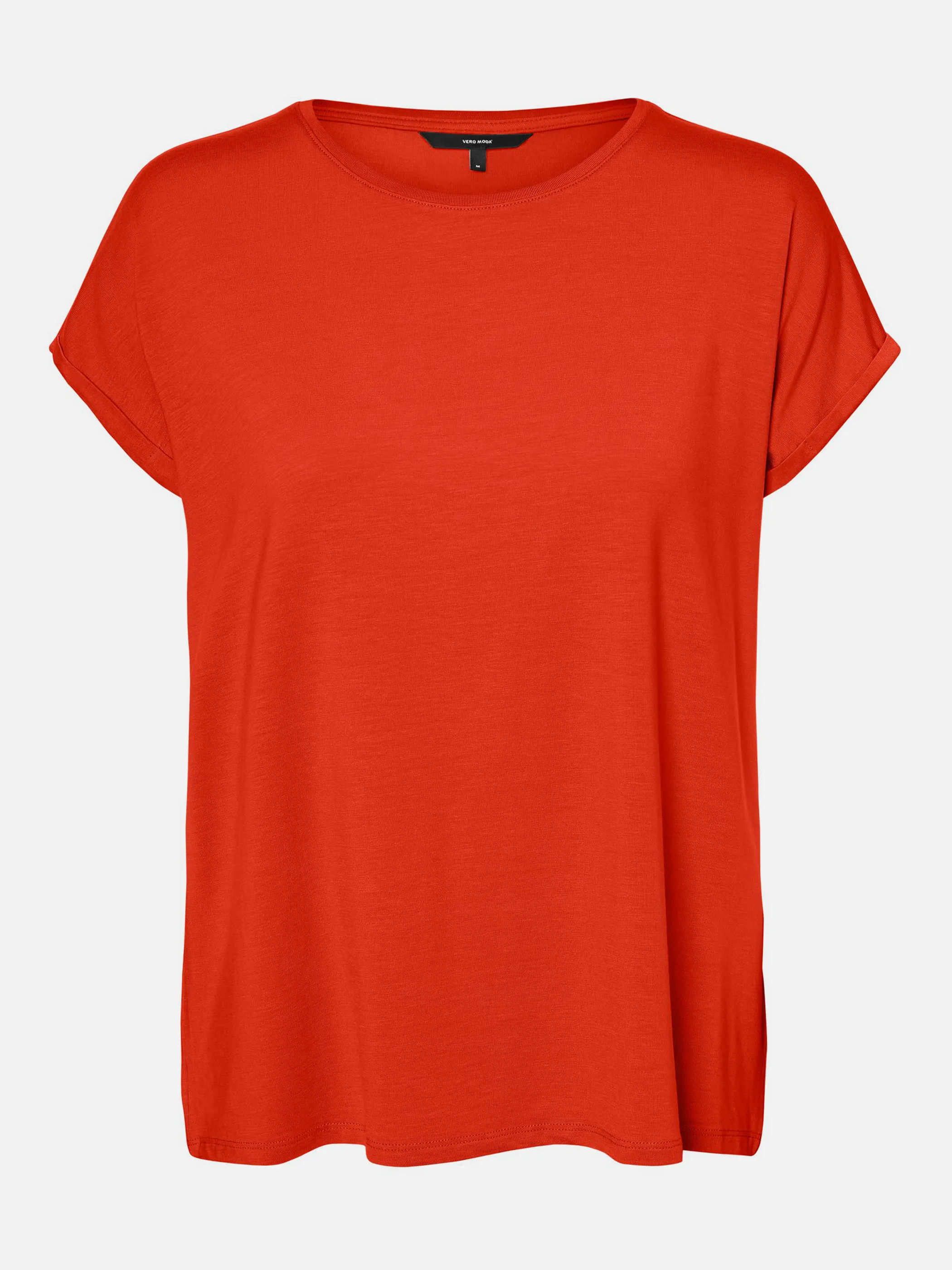 Vero Moda 10187159 VMAWARE PLAIN SS TOP Orange 767201 220171 1 Vero Moda 10187159 VMAWARE PLAIN SS TOP Orange 767201 220171 1
